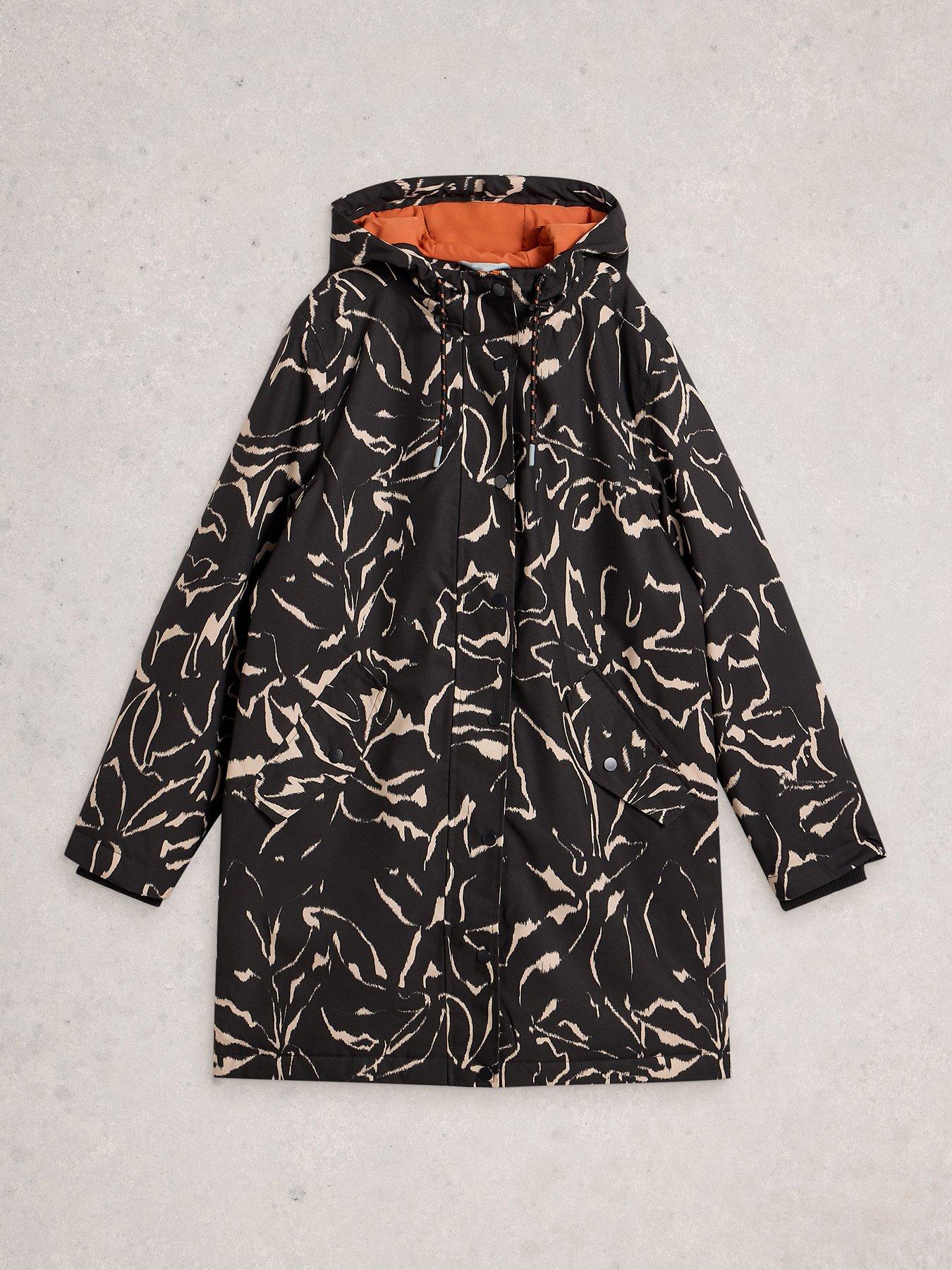 Image 5 of 6 of White Stuff Willow Waterproof Coat - Black