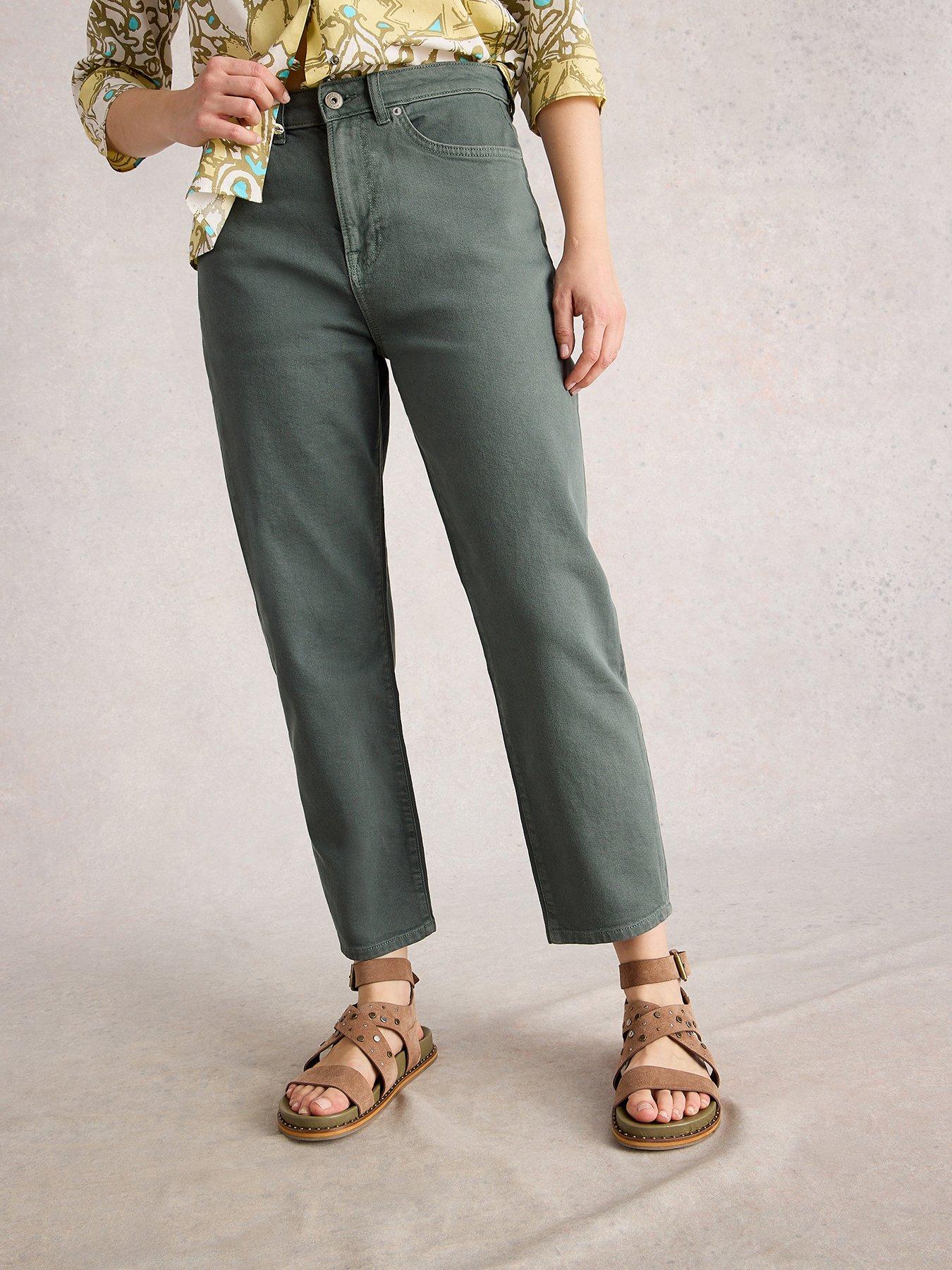 undefined Tilly Tapered Jean - Green