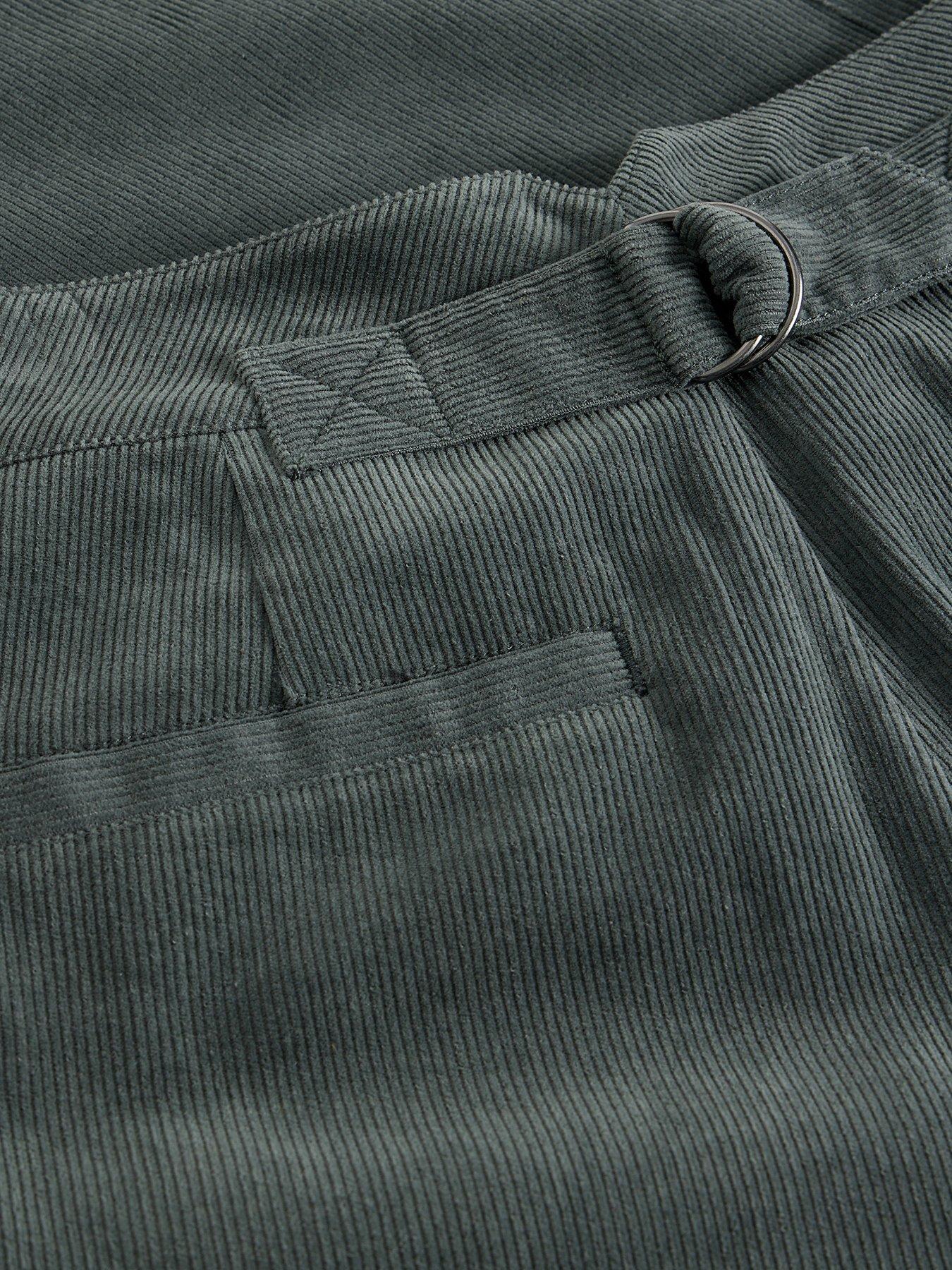 Image 5 of 6 of White Stuff Sasha Cord Wide Leg Trouser - Green
