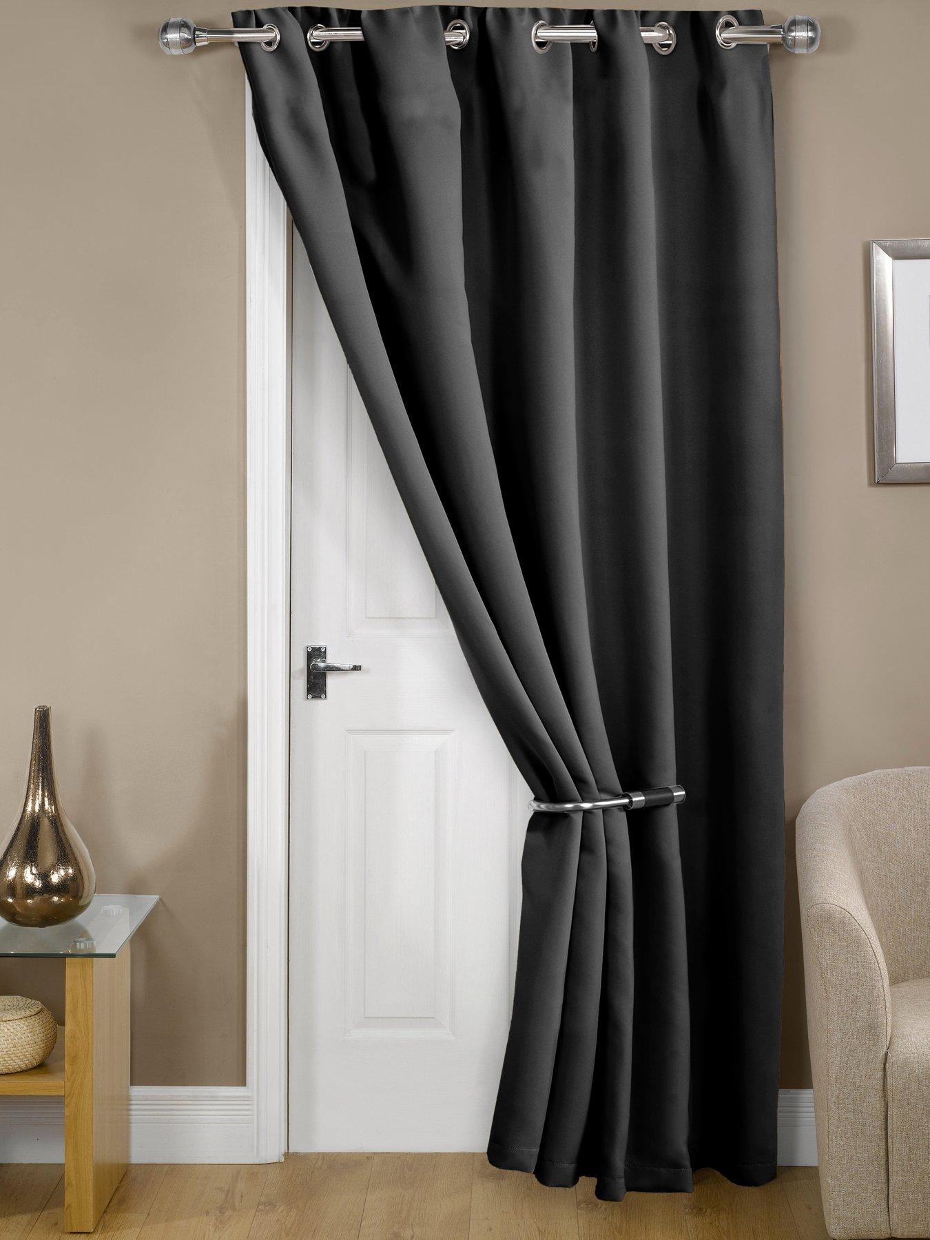 The Very Collection Woven Blackout Eyelet Door 46x84