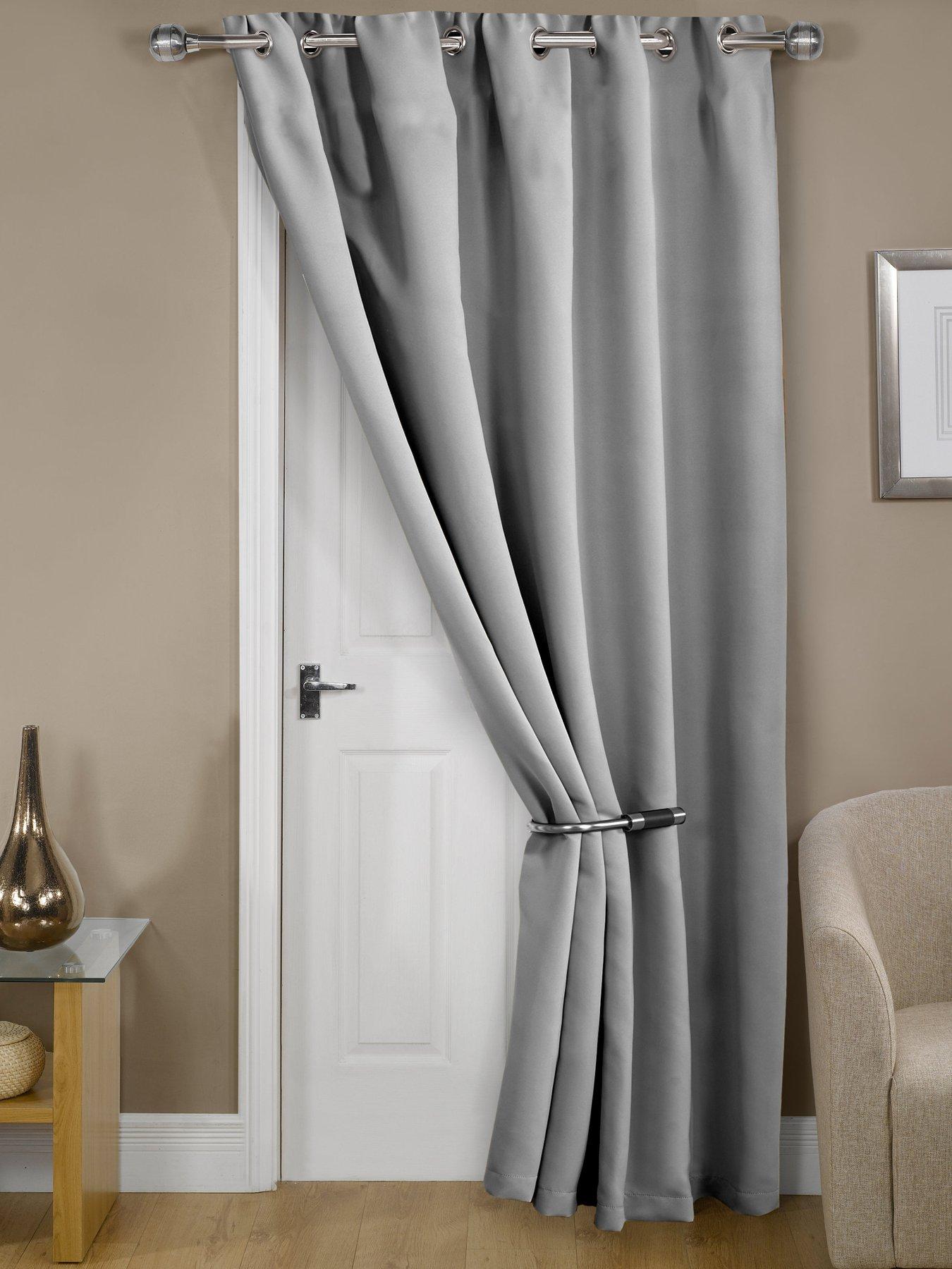 The Very Collection Woven Blackout Eyelet Door 46x84