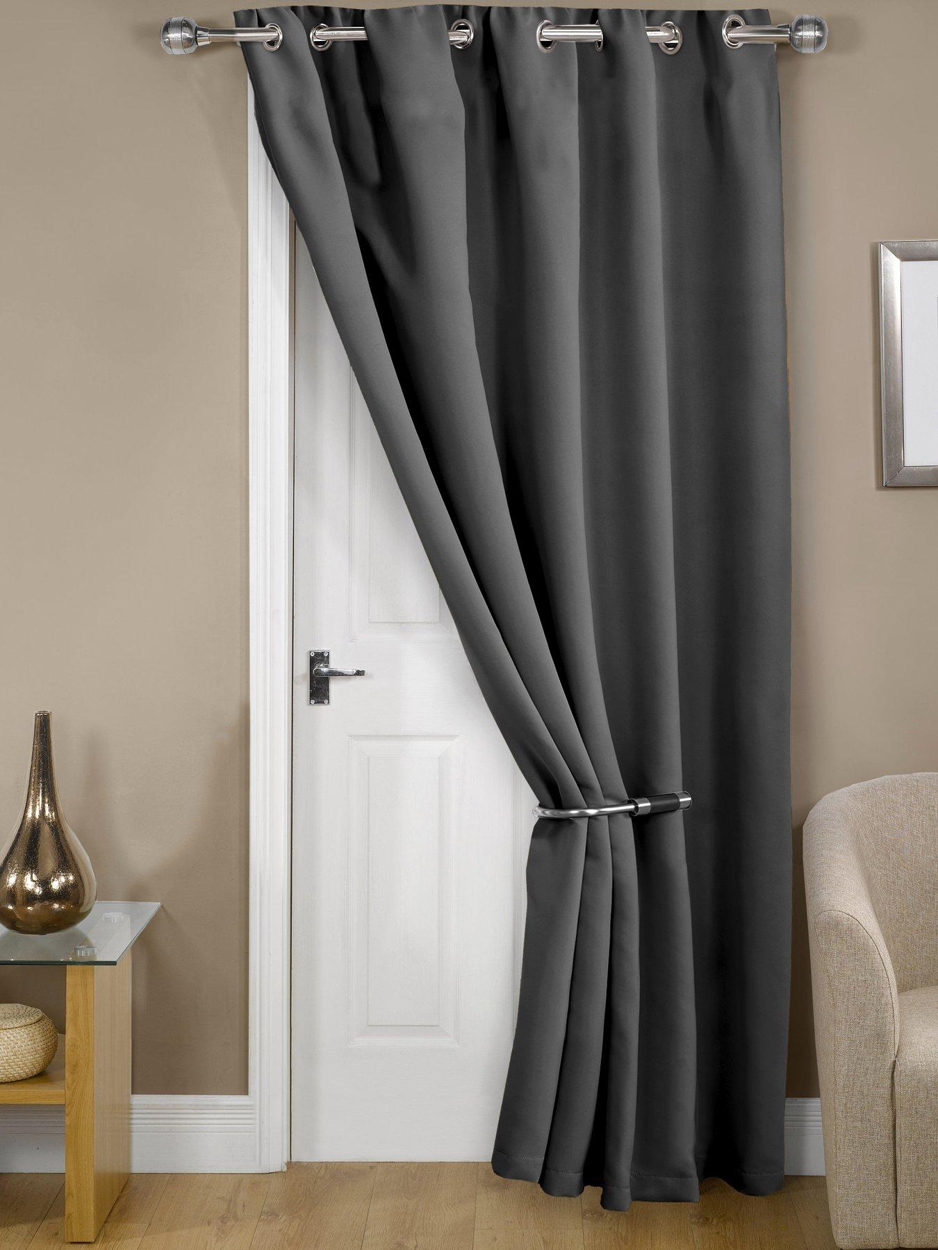 The Very Collection Woven Blackout Eyelet Door 46x84