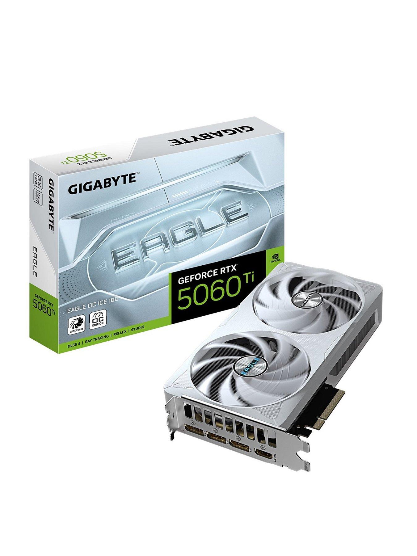 GIGABYTE GeForce RTX 5060 Ti EAGLE Overclocked ICE 16G Graphics Card