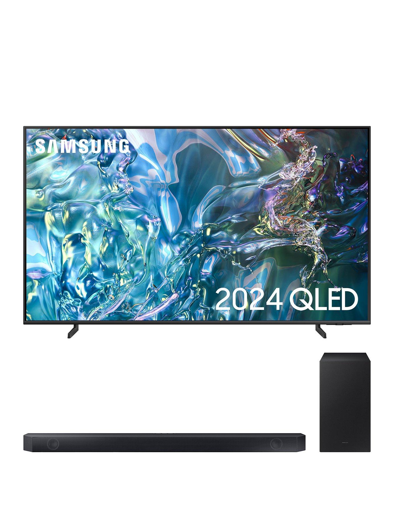 undefined TV/Soundbar Package: Q60D, 75 inch, QLED, 4K Smart TV with Q600C 3.1.2CH  Wireless Soundbar