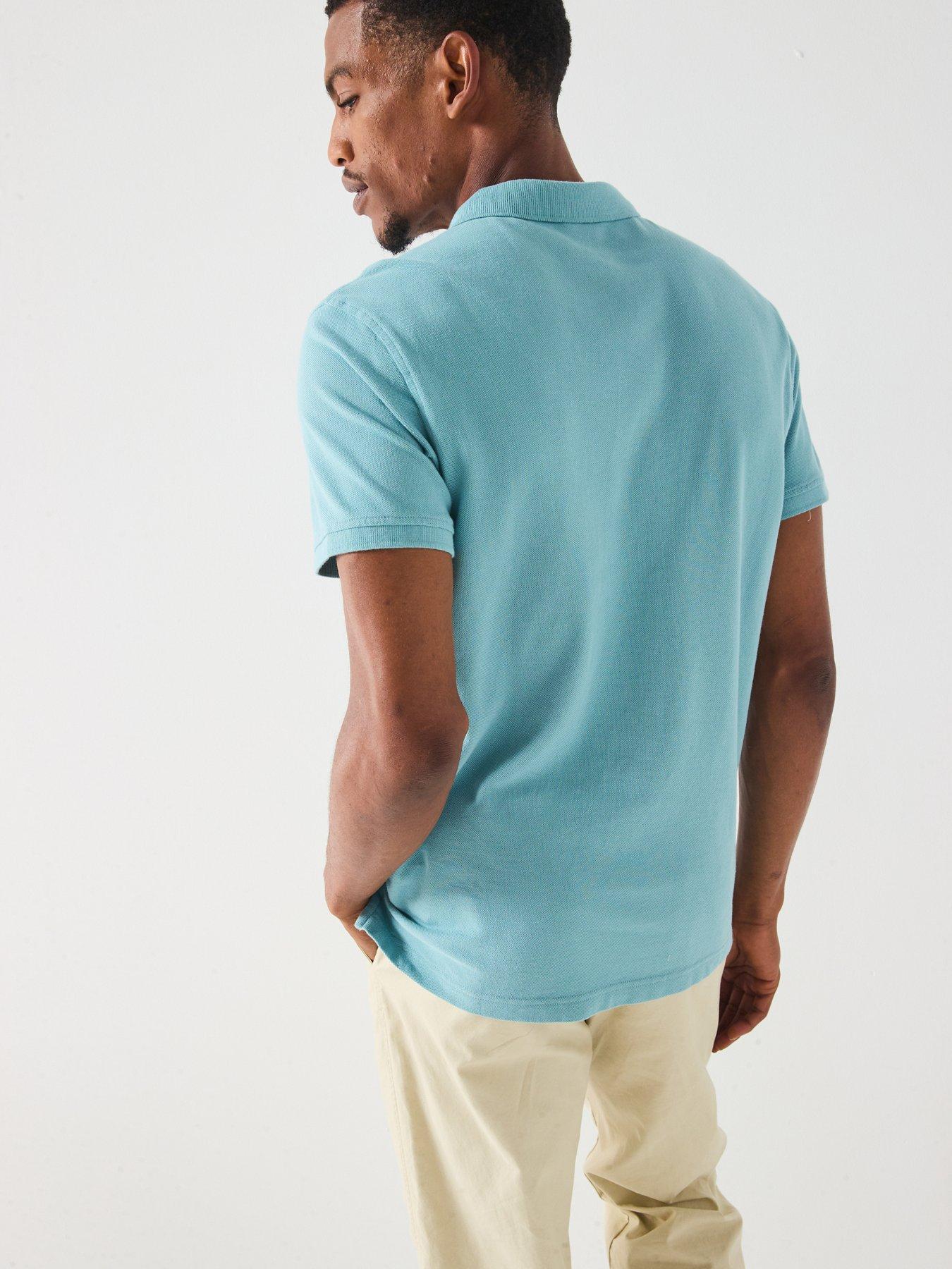 Image 2 of 6 of Levi's Levis Housemark Short Sleeve Polo Shirt - Blue