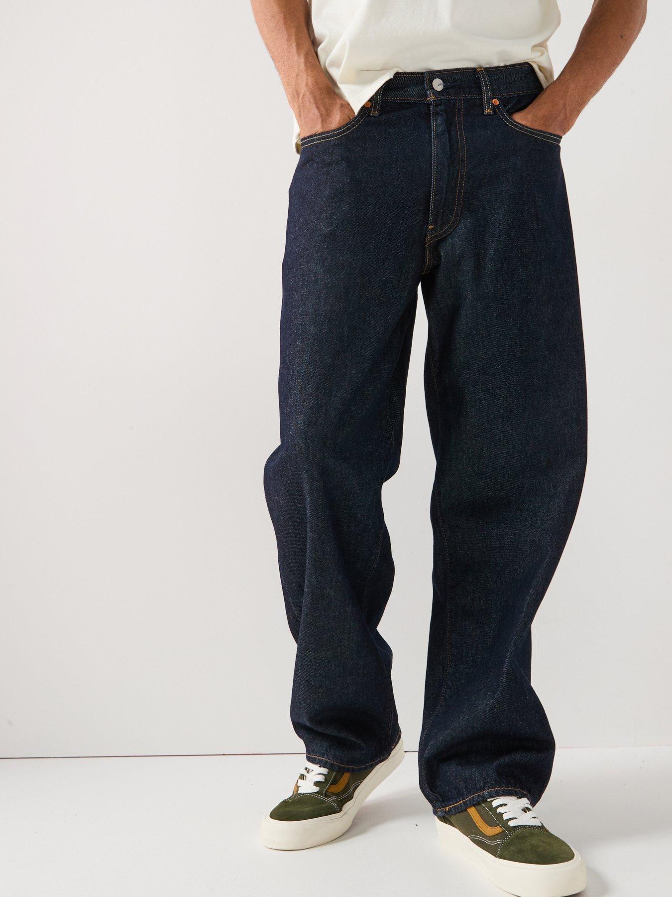 undefined 578 Baggy Loose Fit Jeans - Good As New Rinse T2 - Dark Blue