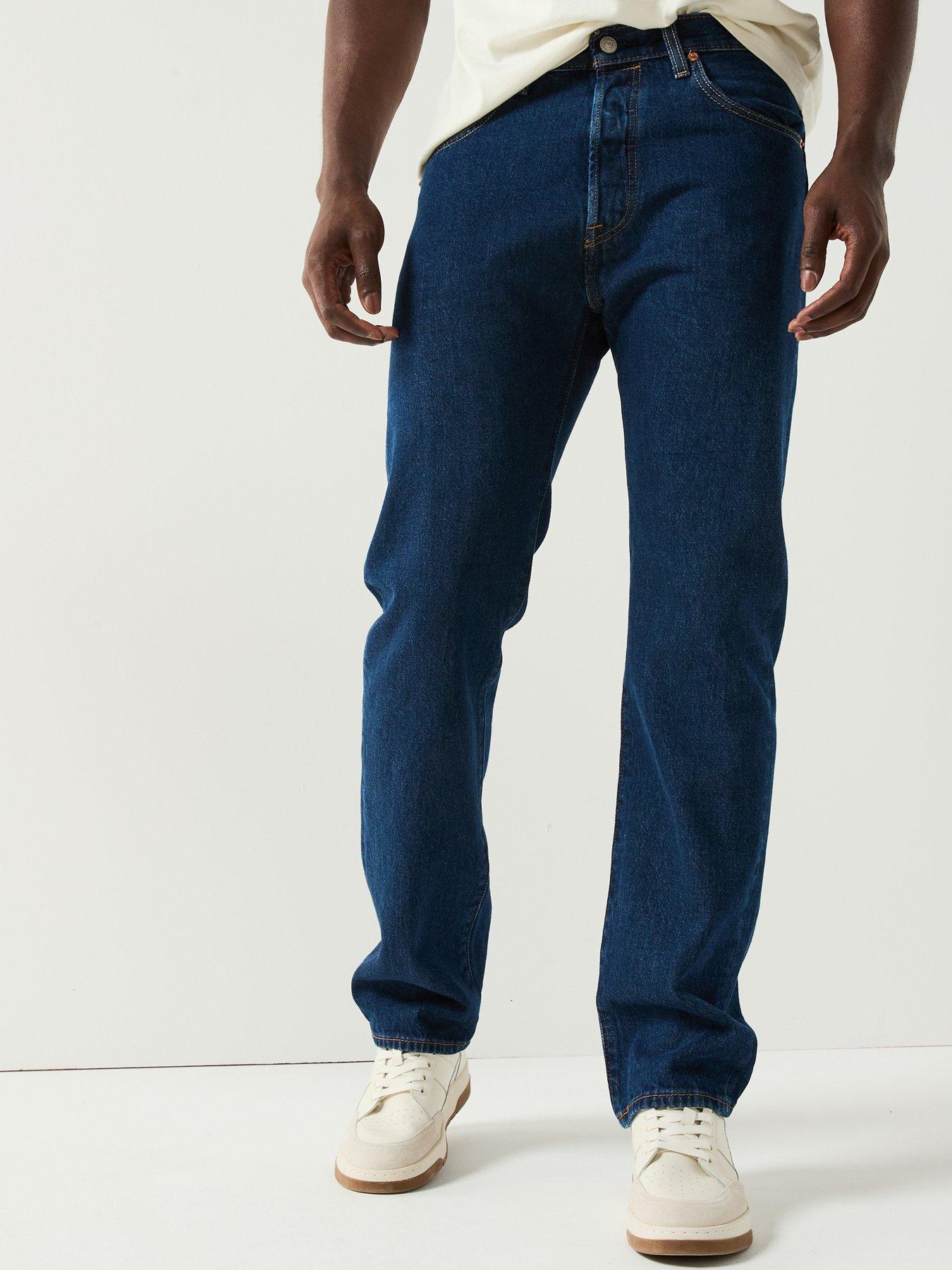 undefined 501 '93 Straight Fit Jeans - Lost Coaster - Dark Blue