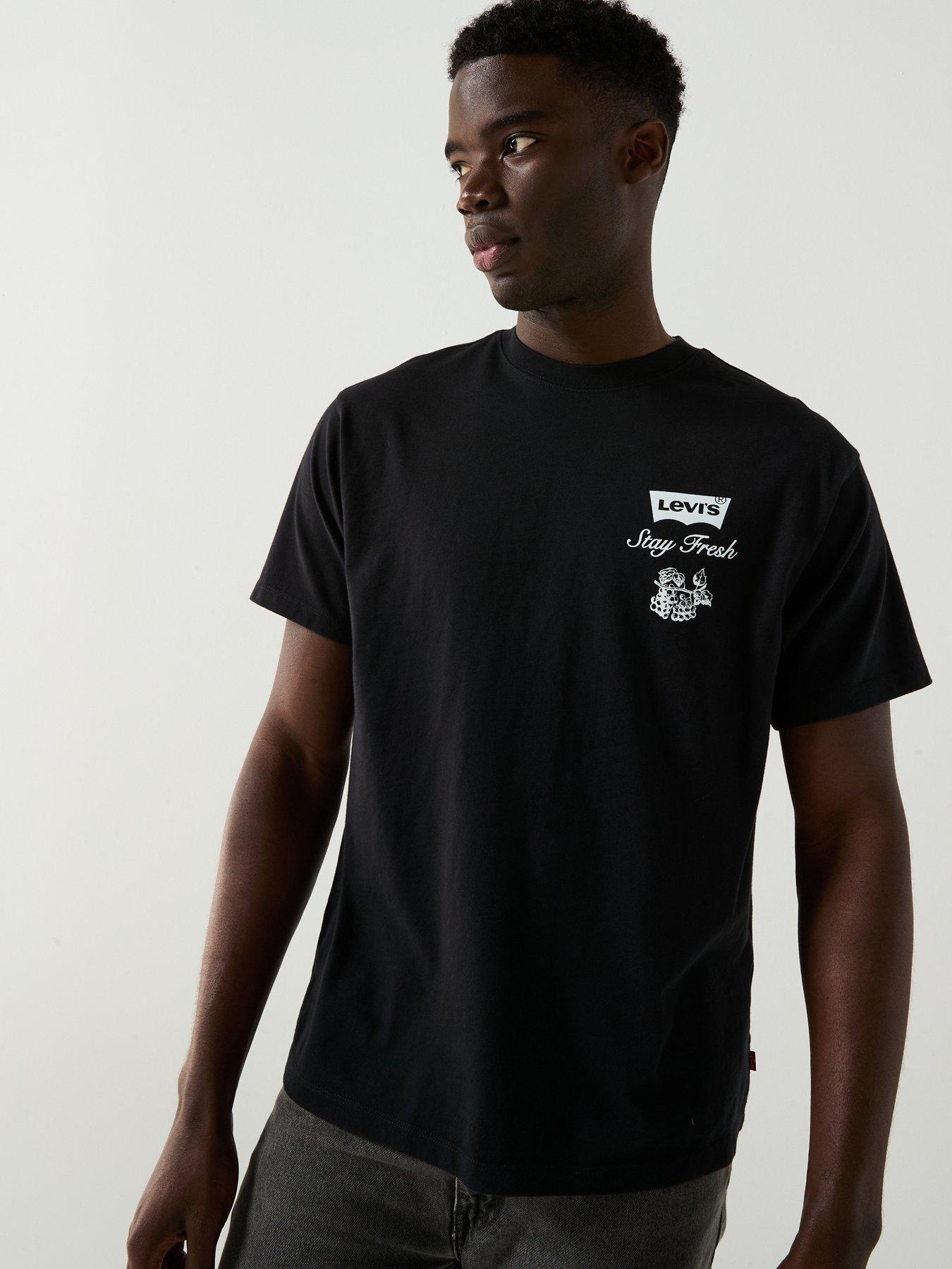 Image 2 of 5 of Levi's Vintage Fit Graphic Print Short Sleeve T-Shirt- Black