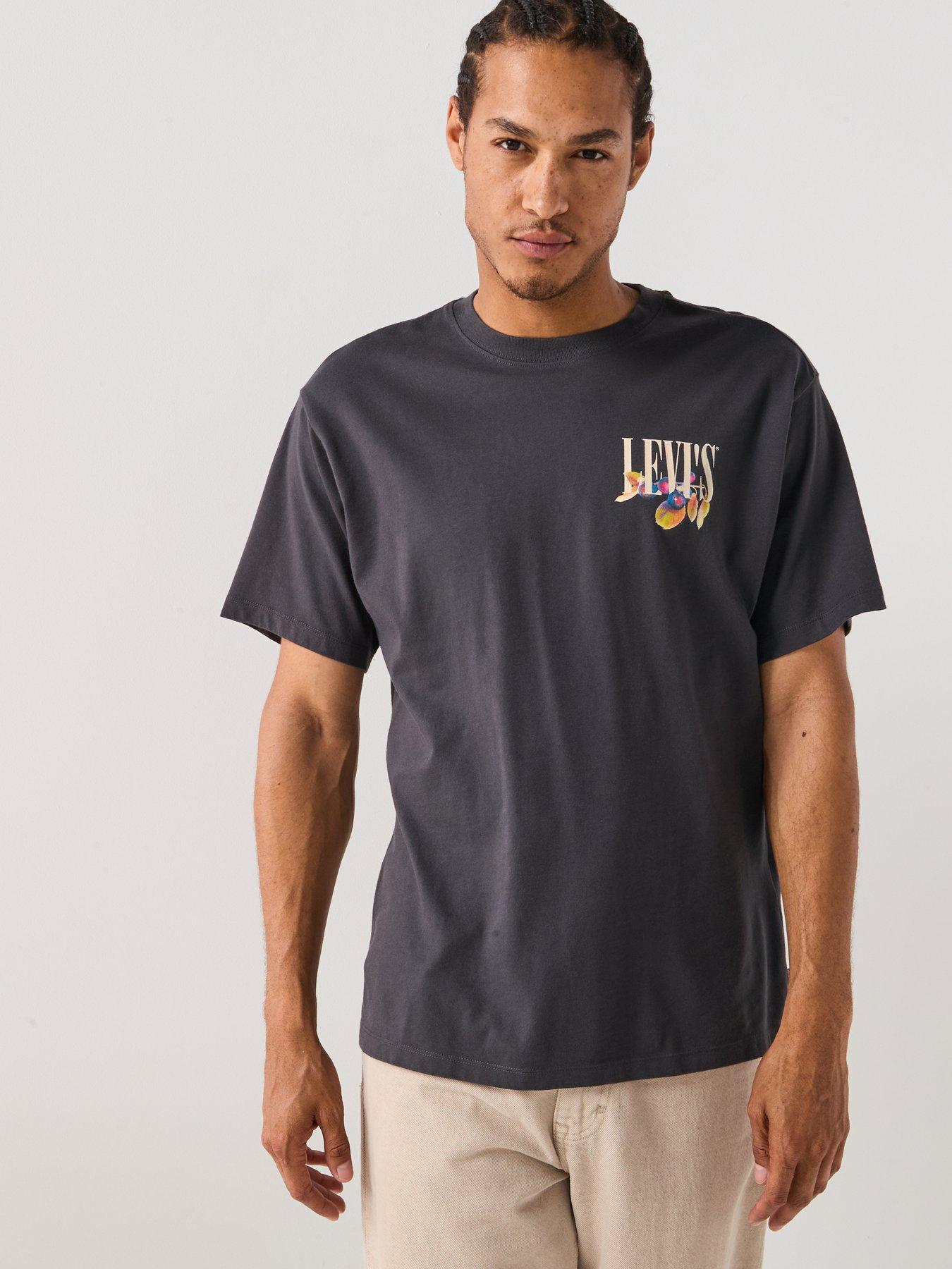 Image 2 of 5 of Levi's Levis Vintage Fit Graphic Print Short Sleeve T-shirt- Grey