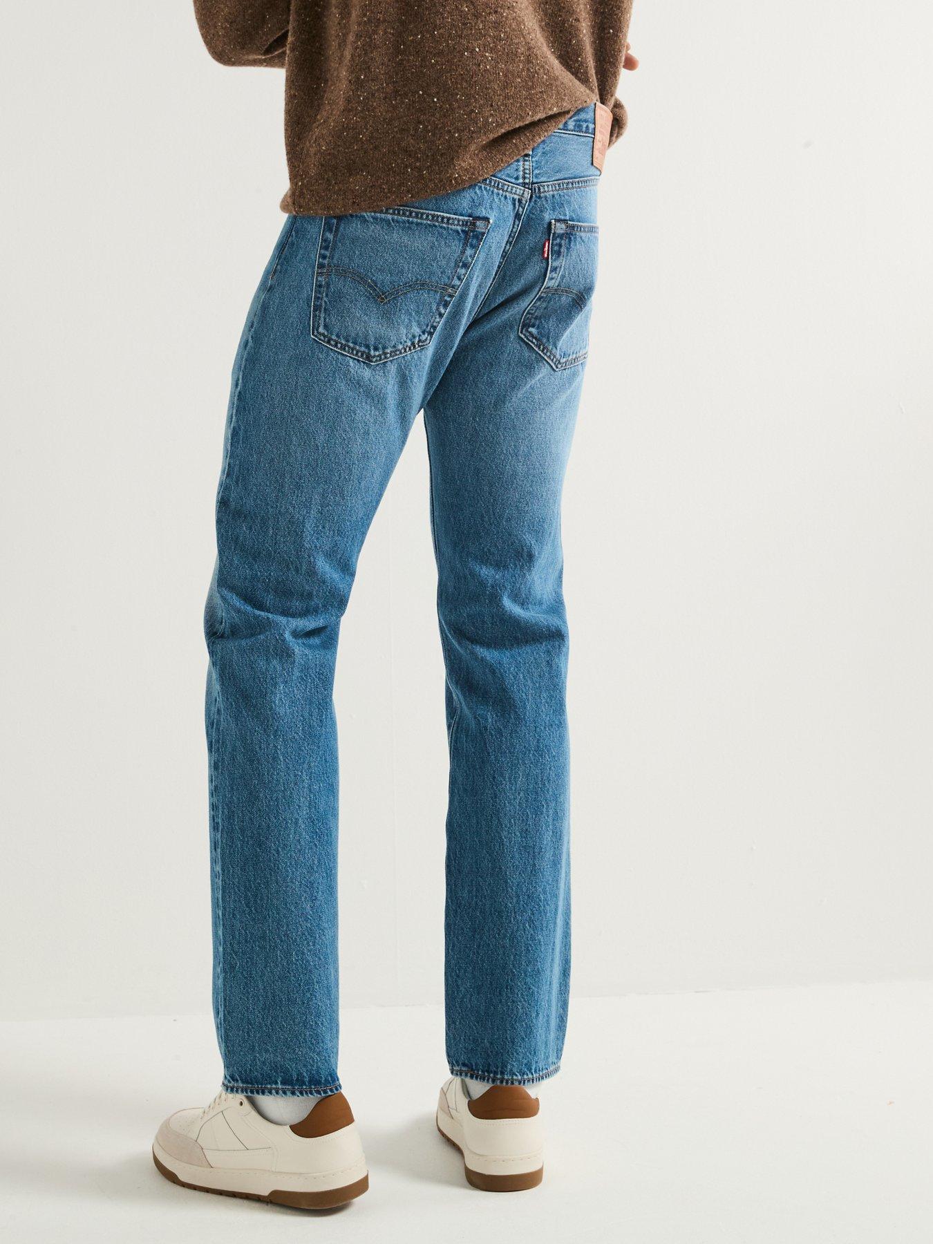Image 2 of 6 of Levi's 501 Original Straight Fit Solucell Jeans - Blue