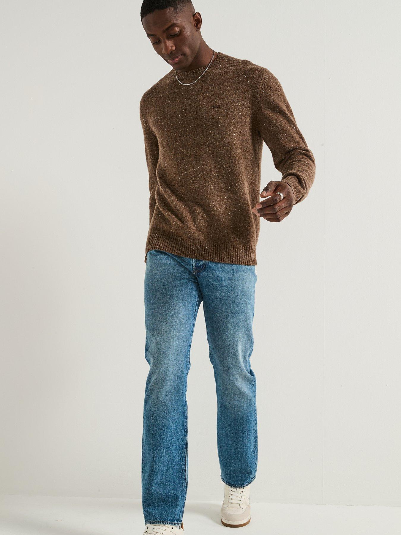 Image 4 of 6 of Levi's 501 Original Straight Fit Solucell Jeans - Blue