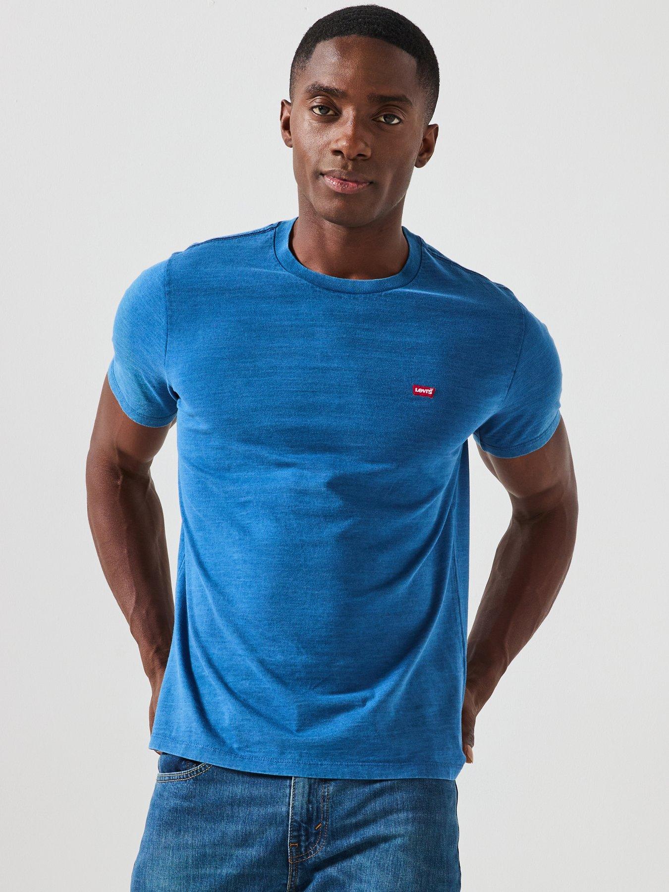 Levi's Original Housemark Logo Short Sleeve T-Shirt- Navy