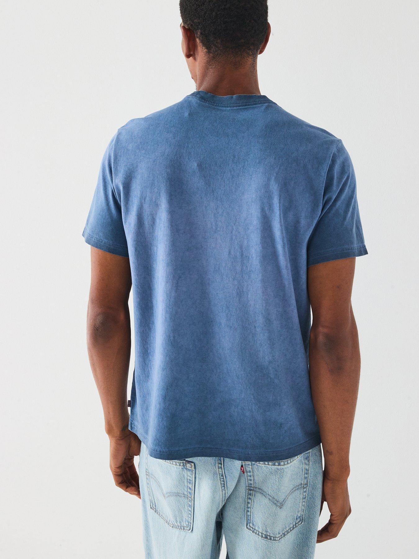 Image 2 of 4 of Levi's Levis Relaxed Fit Short Sleeve T-shirt- Blue