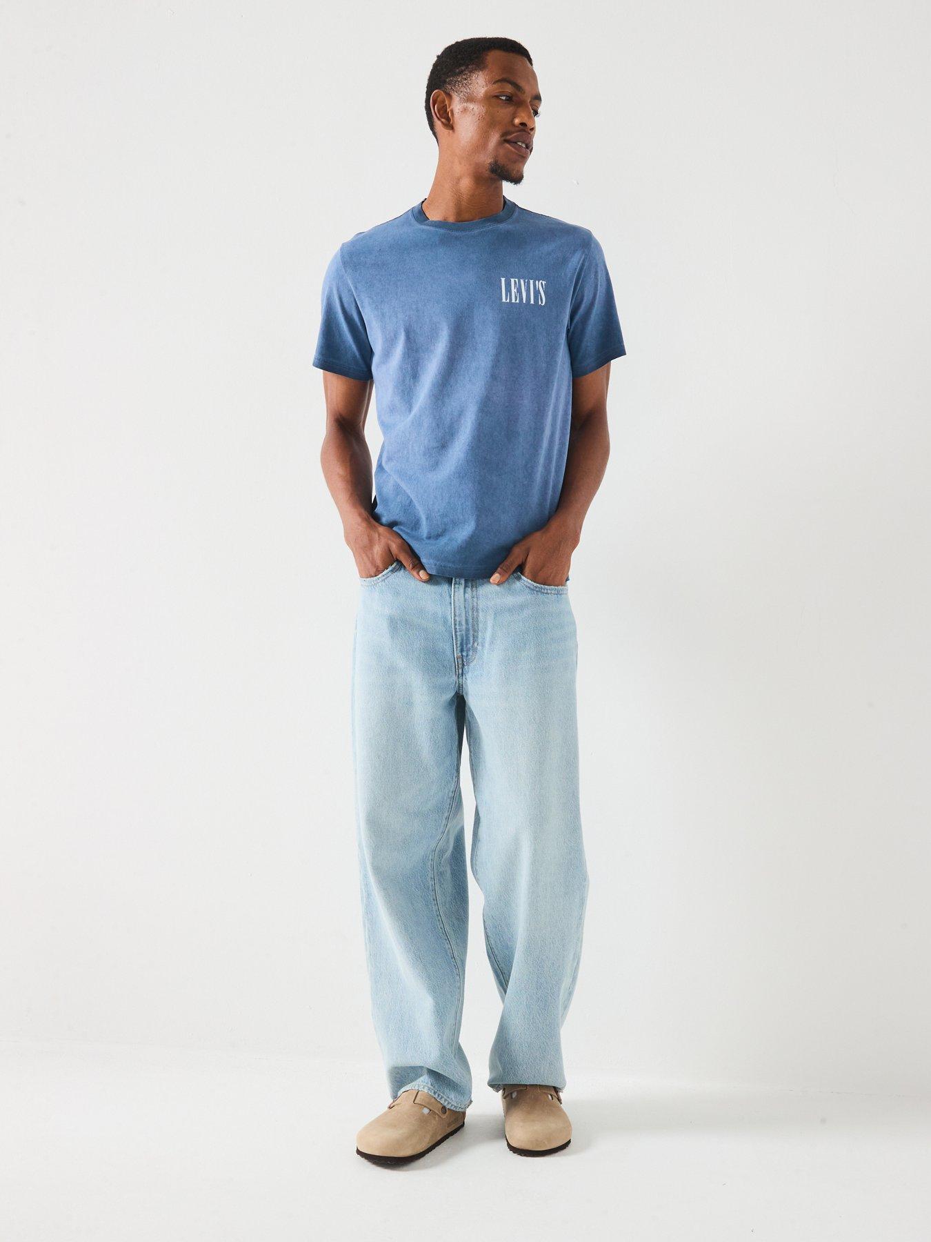  image of levis-levis-relaxed-fit-short-sleeve-t-shirt--blue