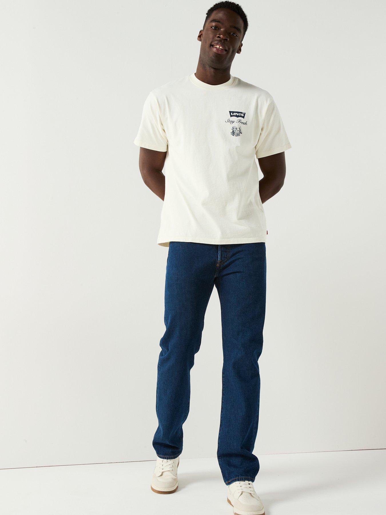  image of levis-vintage-fit-graphic-back-print-short-sleeve-t-shirt--white