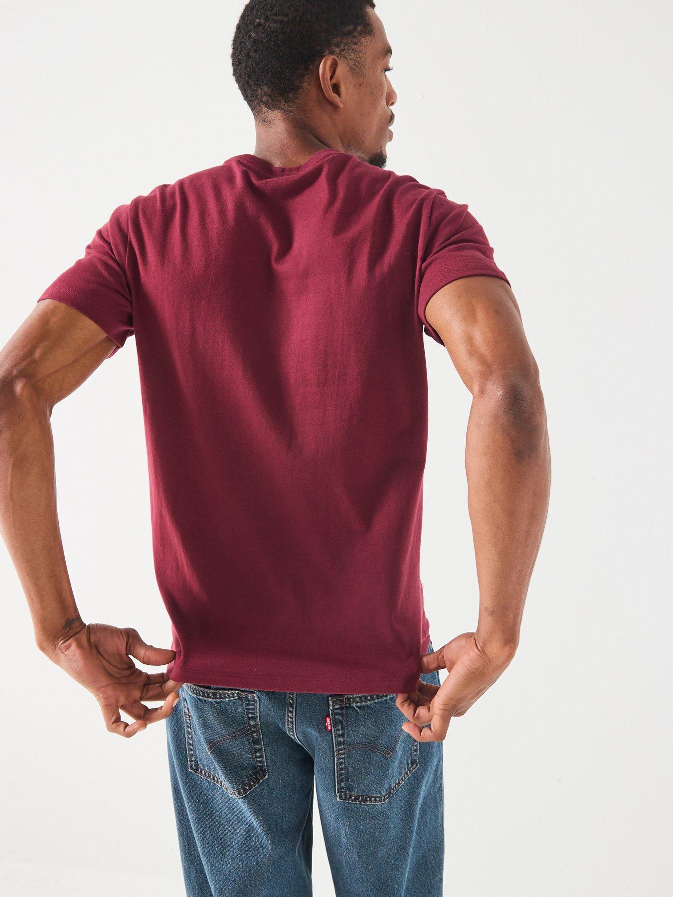 stillFront image of levis-original-housemark-logo-short-sleeve-t-shirt--dark-redbr-divnbspdiv