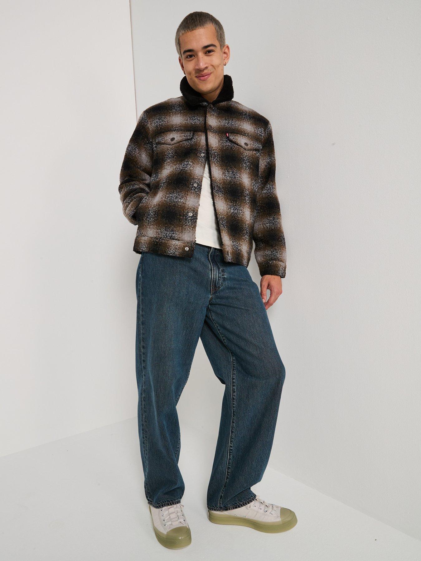 Image 3 of 6 of Levi's Relaxed Fit Trucker Jacket - Brown