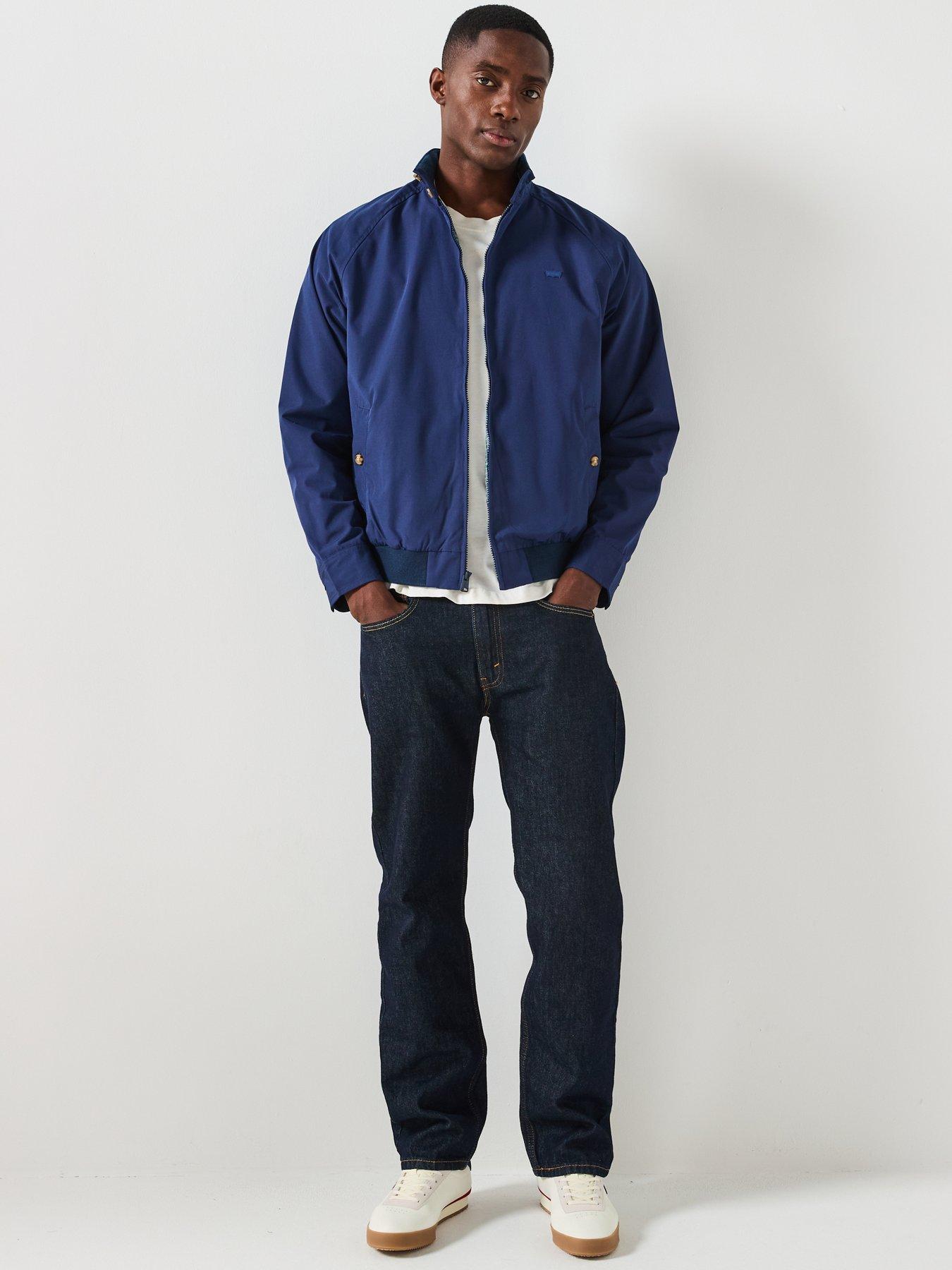 Image 3 of 6 of Levi's Baker Zip Harrington Jacket- Navy