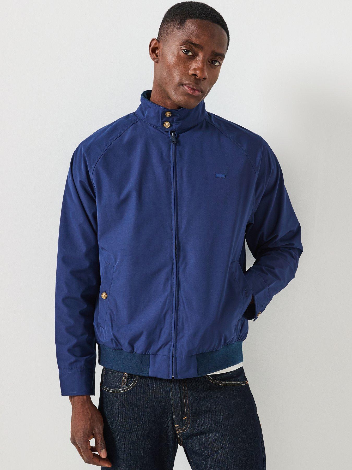 Image 6 of 6 of Levi's Baker Zip Harrington Jacket- Navy