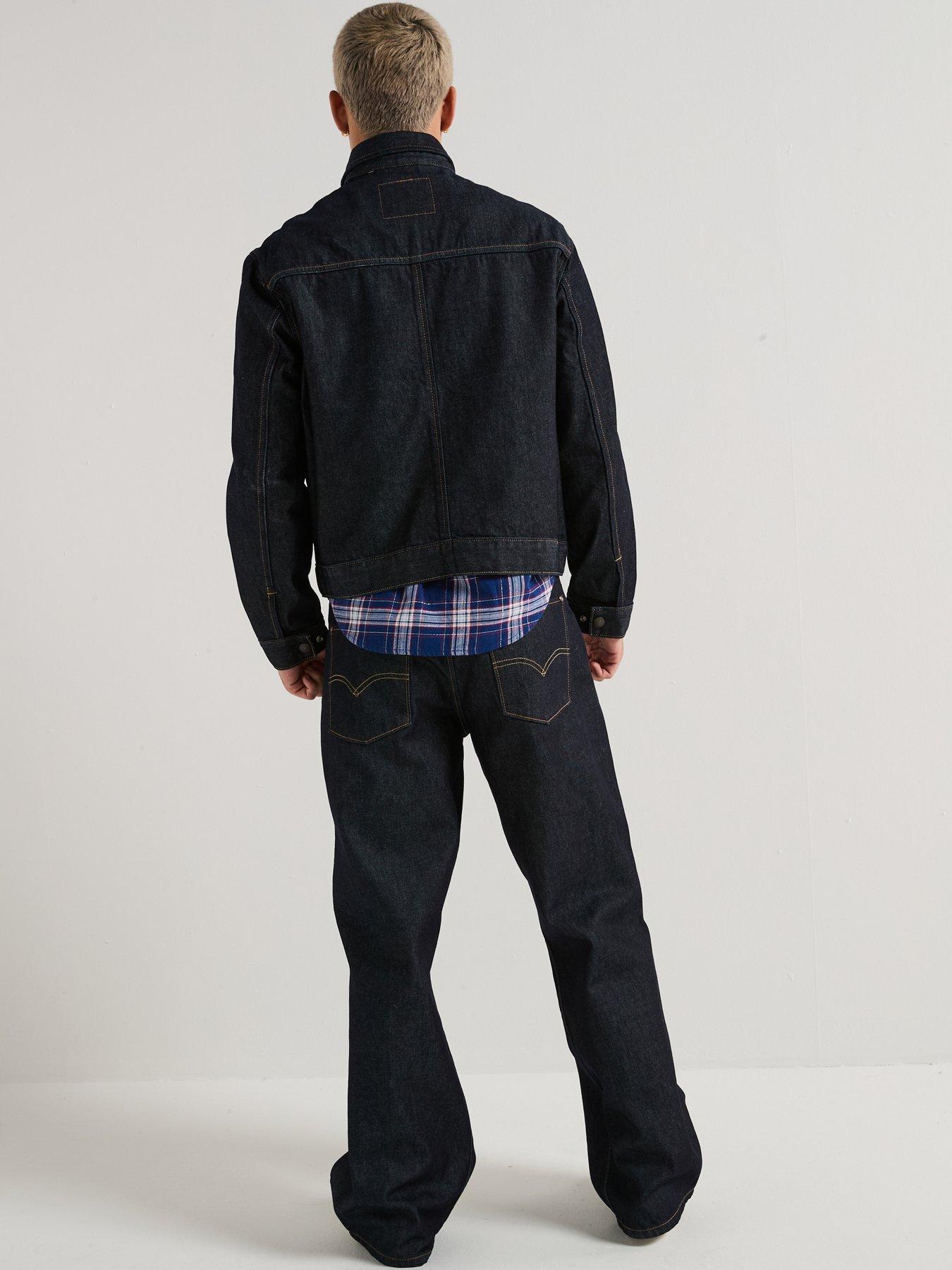 Image 6 of 6 of Levi's Premium Denim Twist Denim Jacket - Dark Wash