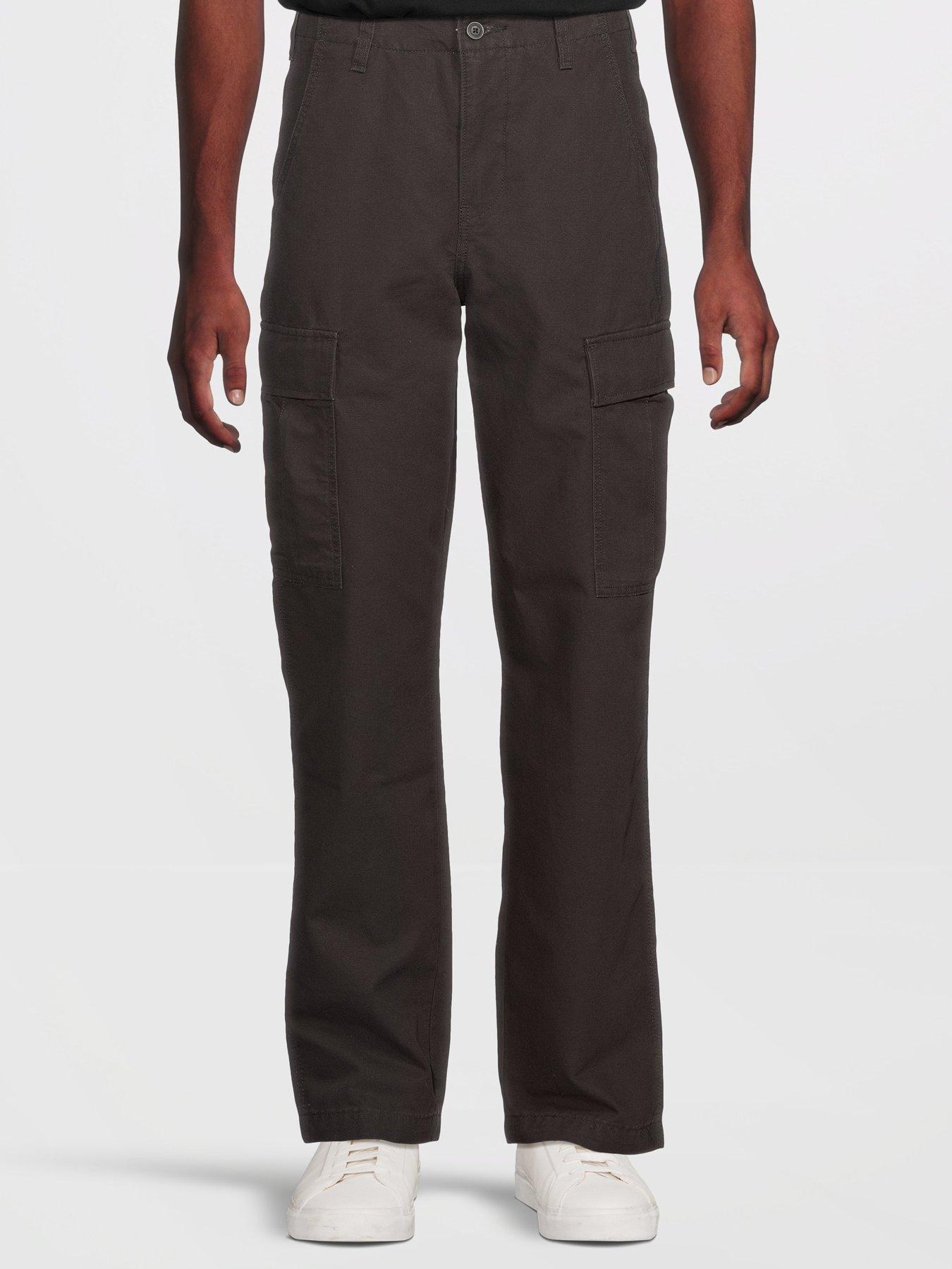 Image 1 of 6 of Levi's Levi's Xx Straight Leg Cargo Trousers - Black