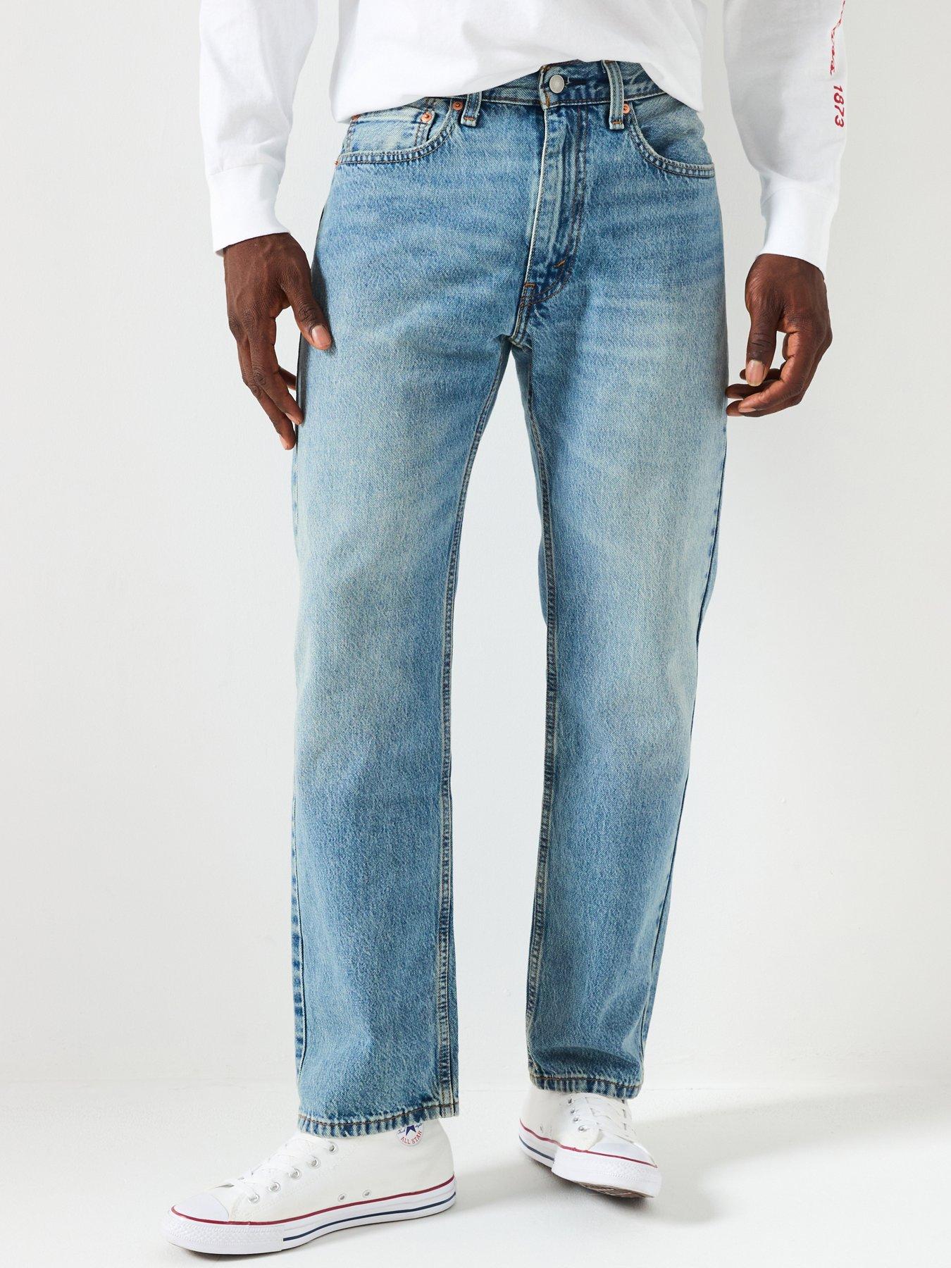 undefined 555 '96 Relaxed Straight Fit Jeans - My Other Life - Light Blue