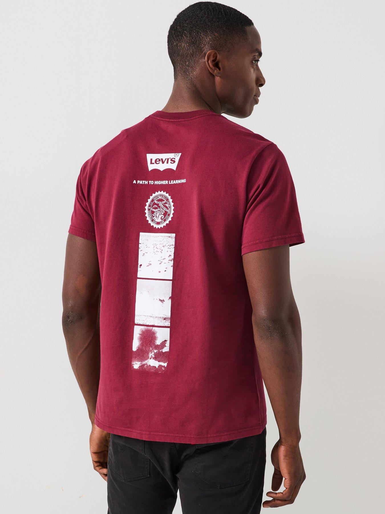 Levi's Relaxed Fit Back Graphic T-shirt - Red