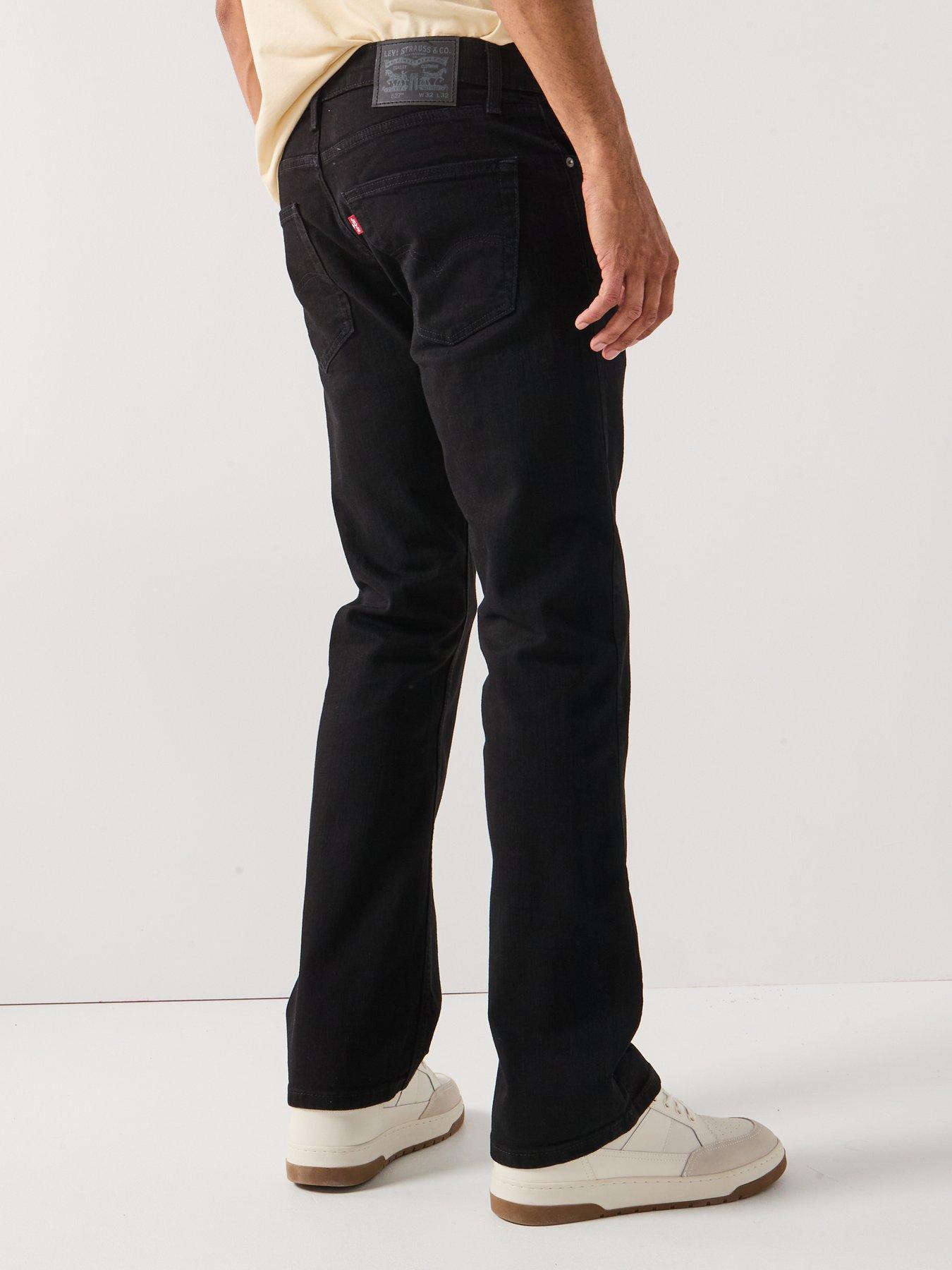 Image 2 of 4 of Levi's 527 Slim Fit Boot Cut Jeans - Native Cali - Black