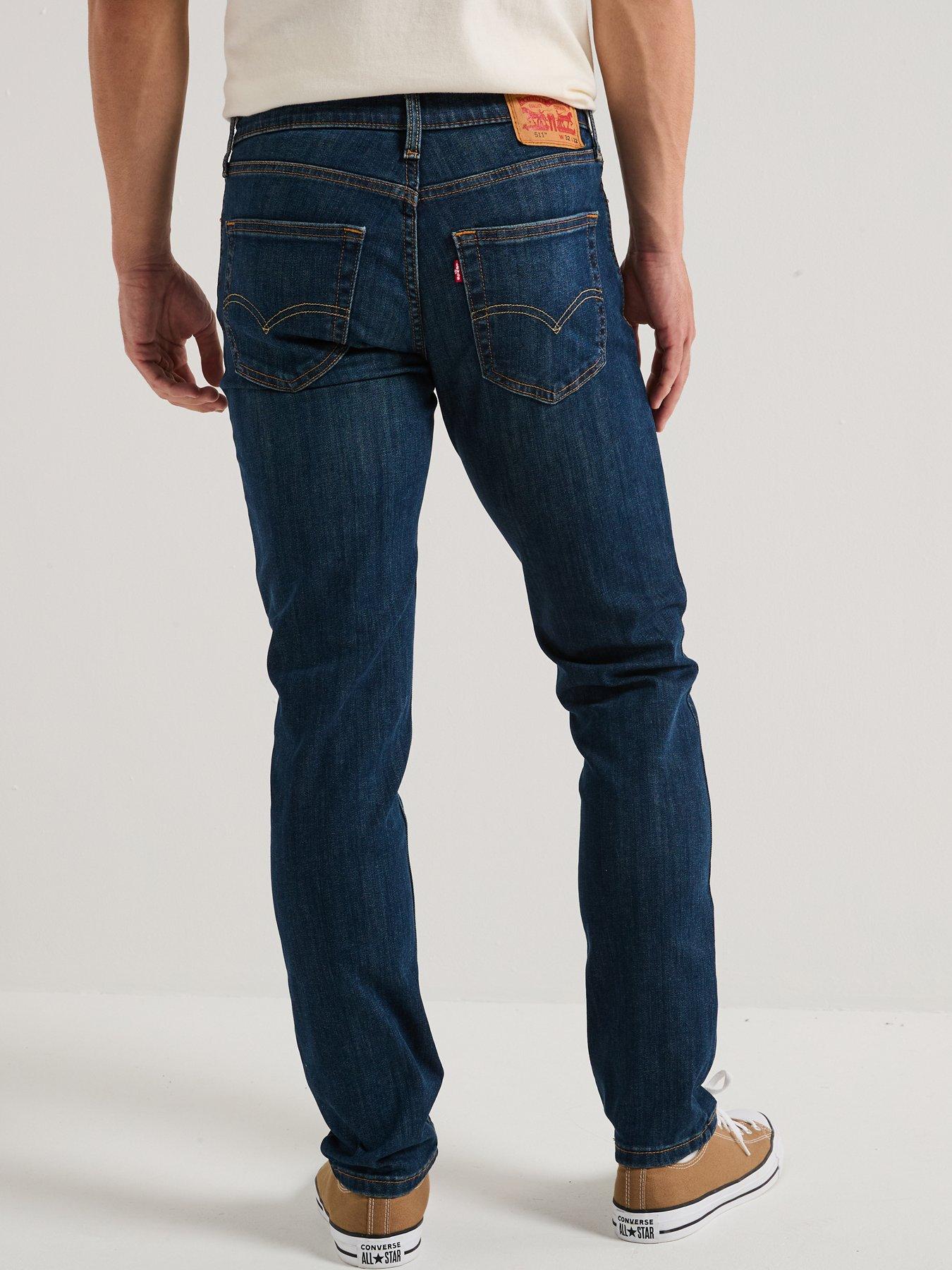 Image 2 of 6 of Levi's 511 Slim Fit Jeans - Haley's Comet Dark Blue