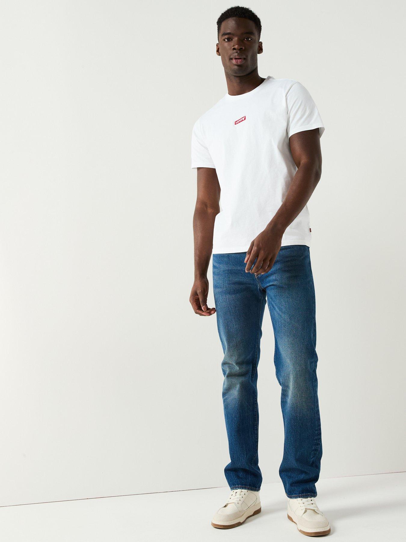 Image 3 of 5 of Levi's Relaxed Fit Logo Tab Short Sleeve T-Shirt- White