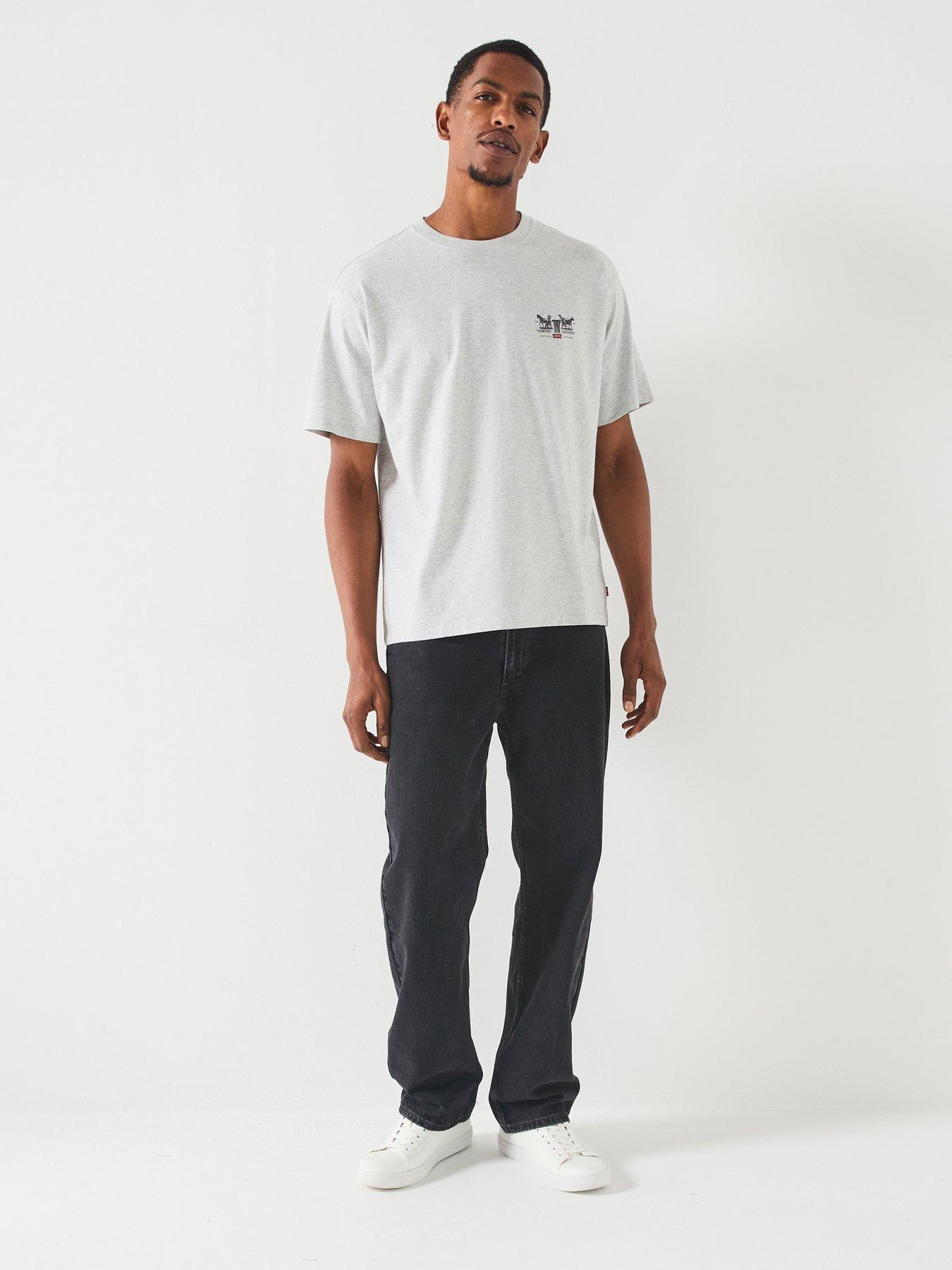 Image 3 of 6 of Levi's Vintage Fit Graphic Back Print Short Sleeve T-Shirt - Grey