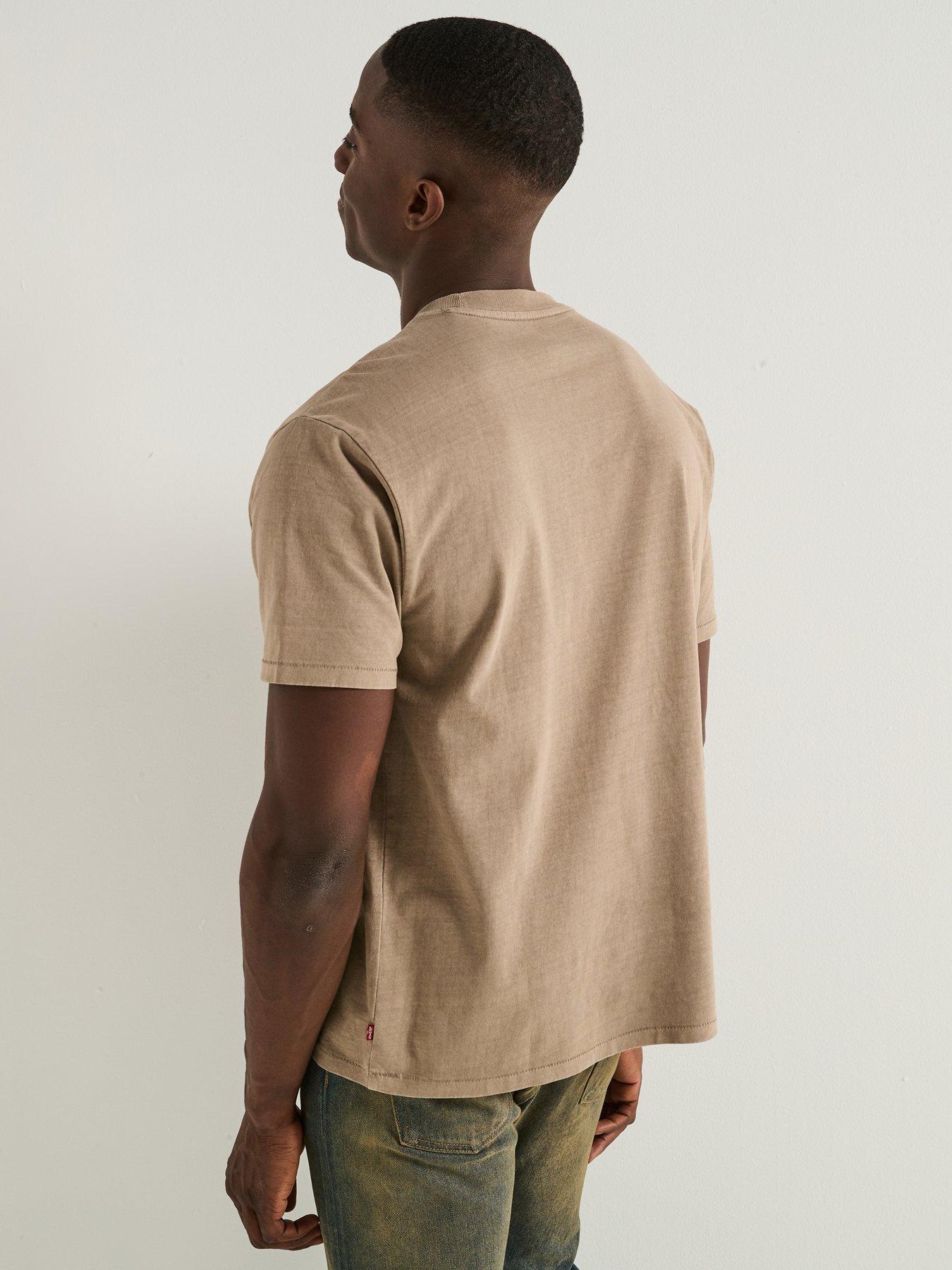 stillFront image of levis-red-tab-short-sleeve-vintage-fit-t-shirt--brown-brown