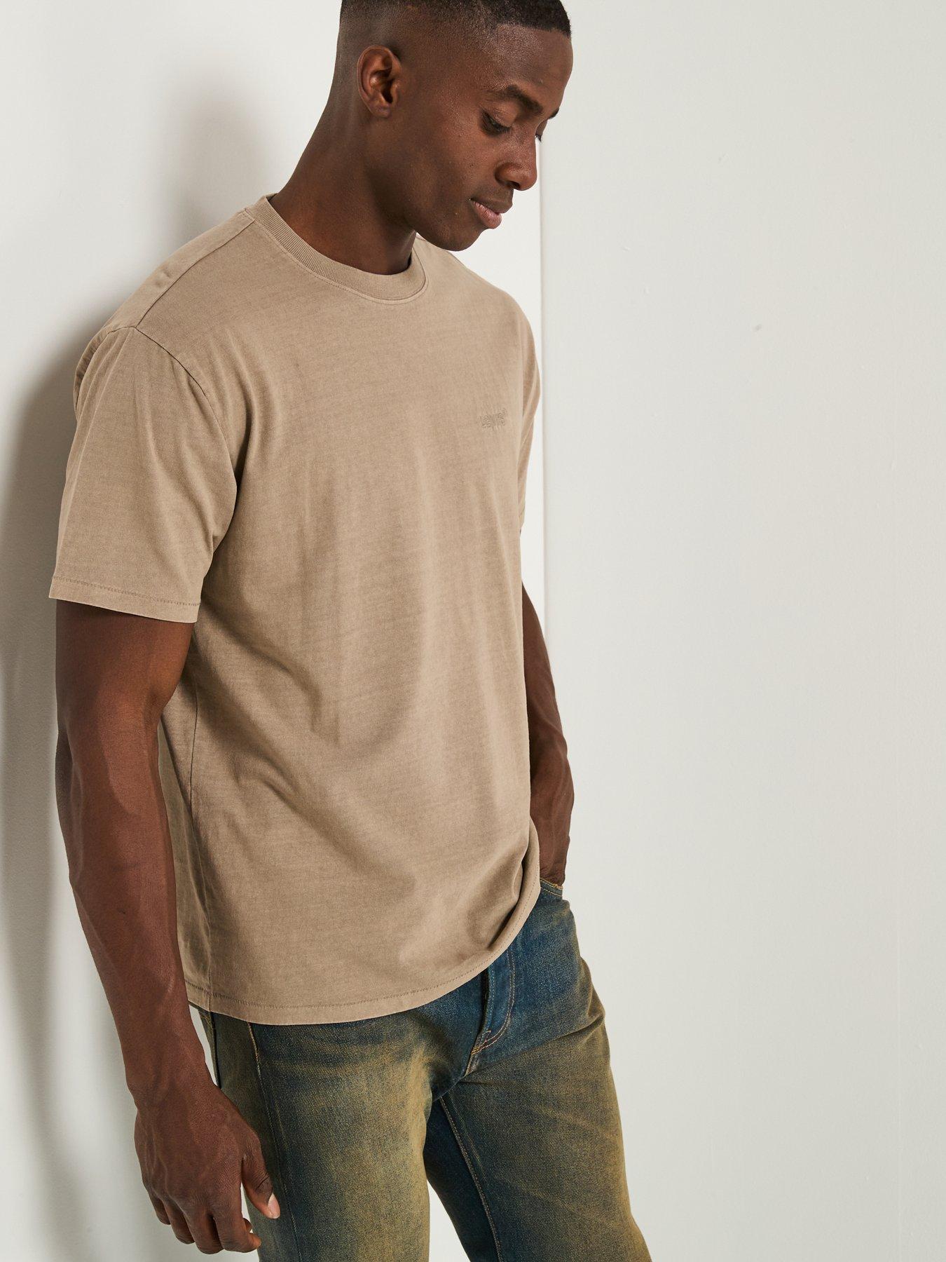 image of levis-red-tab-short-sleeve-vintage-fit-t-shirt--brown-brown