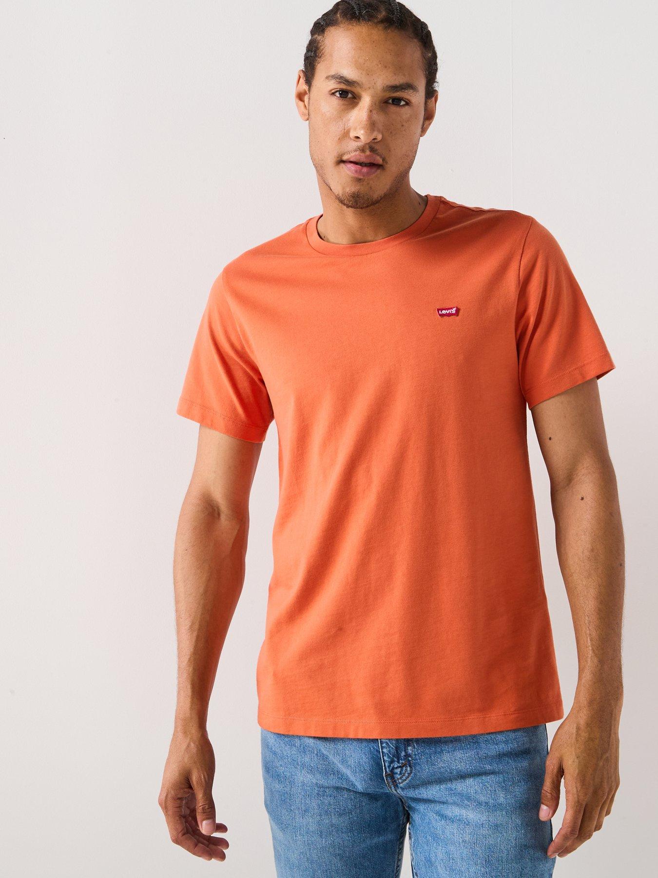 Image 1 of 4 of Levi's Original Housemark Logo Short Sleeve T-Shirt - Orange