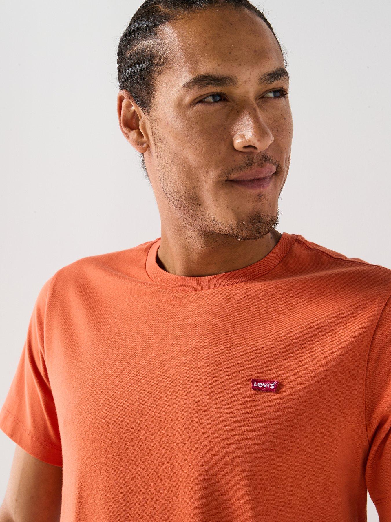 Image 4 of 4 of Levi's Original Housemark Logo Short Sleeve T-Shirt - Orange