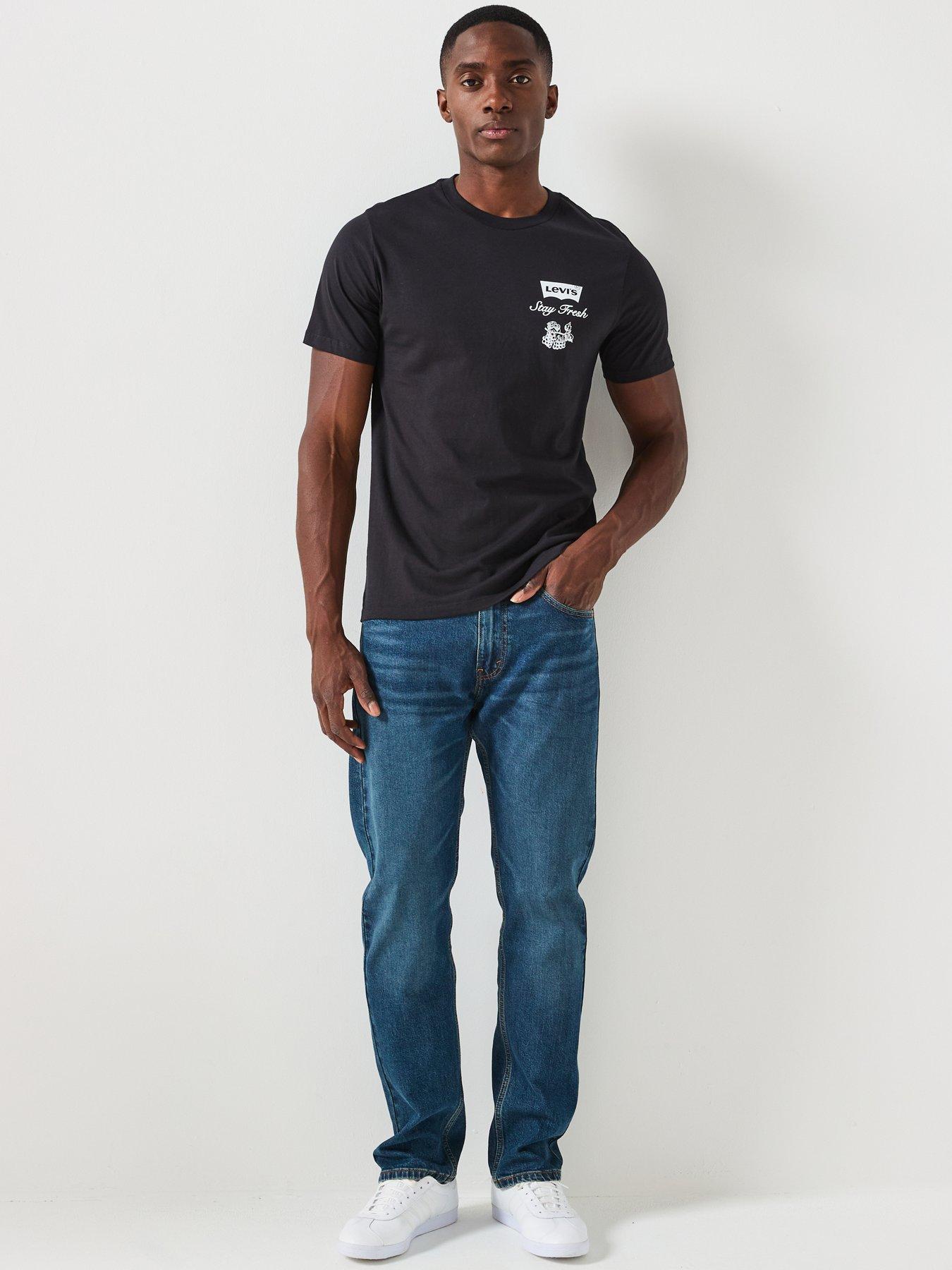 Image 3 of 6 of Levi's Vintage Fit Graphic Back Print Short Sleeve T-Shirt- Black