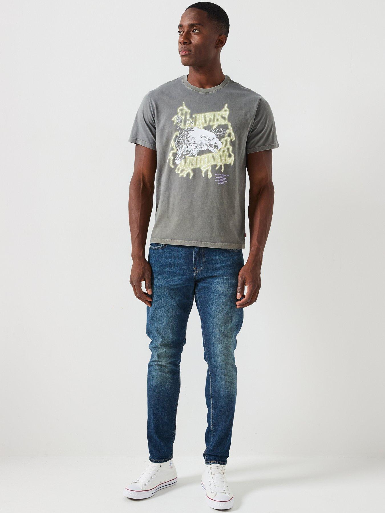 Image 3 of 6 of Levi's 512 Slim Tapered Fit Jeans - Breaking News - Blue