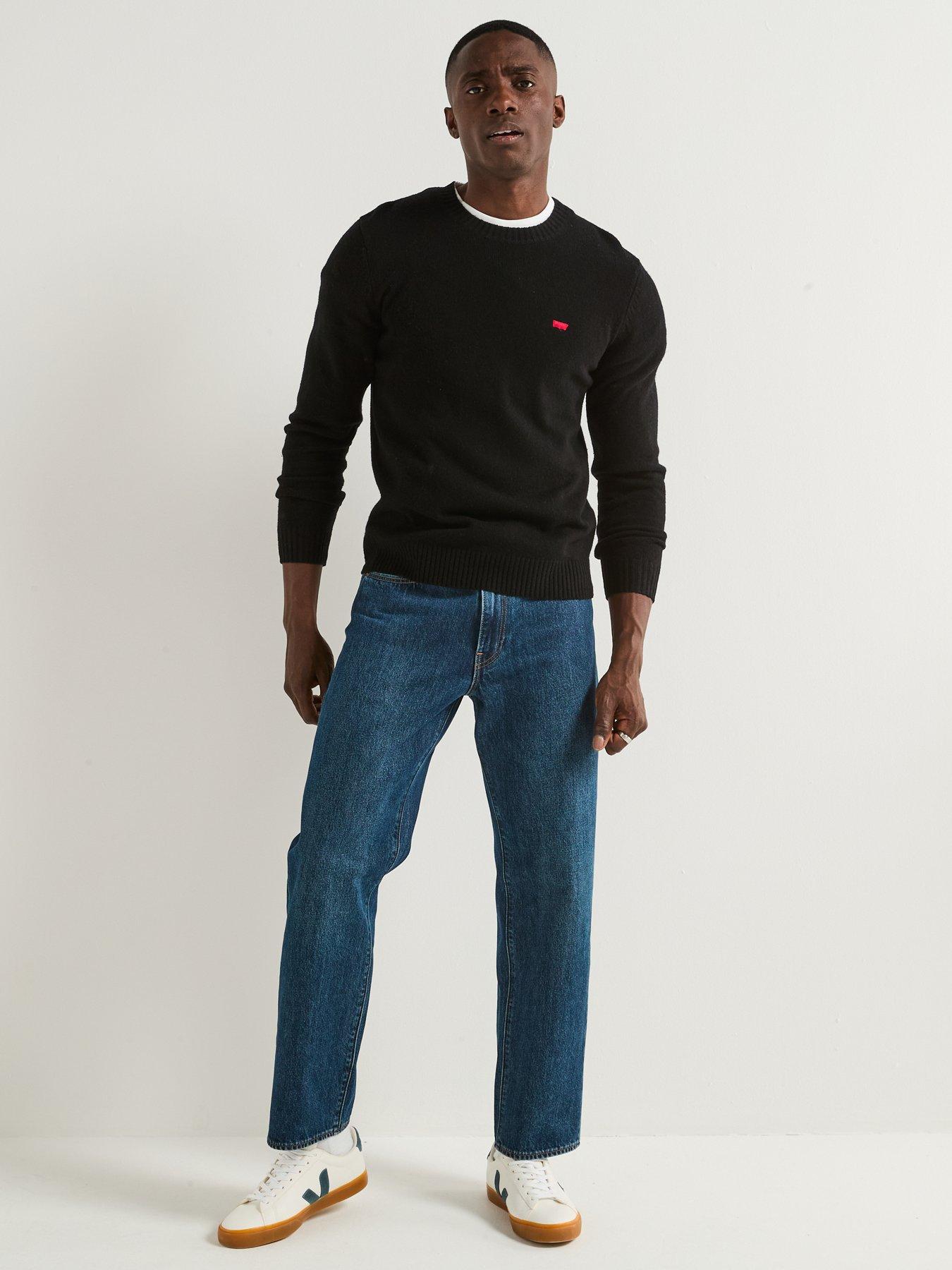 Image 3 of 6 of Levi's Original Housemark Logo Knitted Jumper- Black