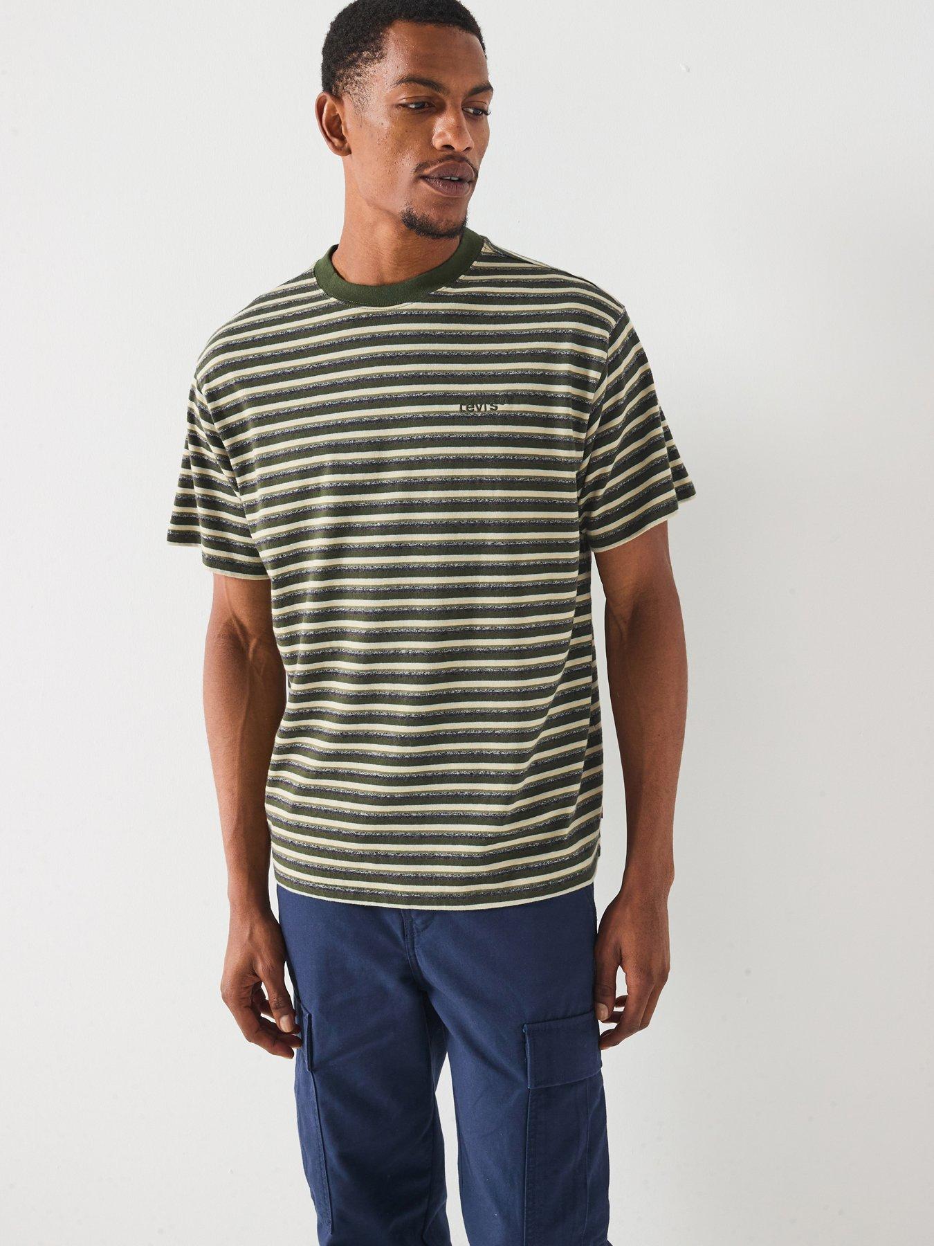 front image of levis-levis-red-tab-short-sleeve-vintage-fit-t-shirt--green