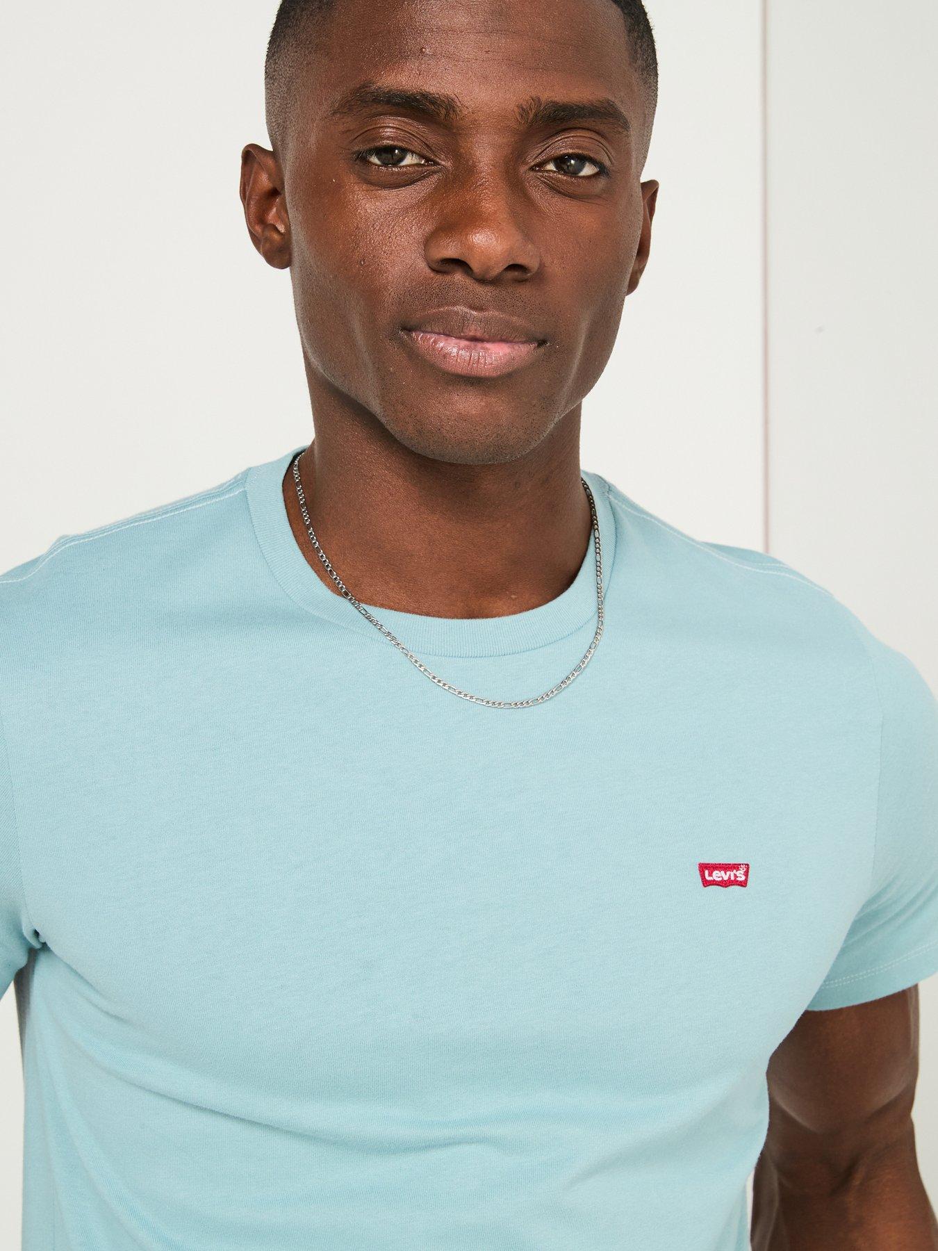  image of levis-short-sleeve-original-housemark-t-shirt--blue