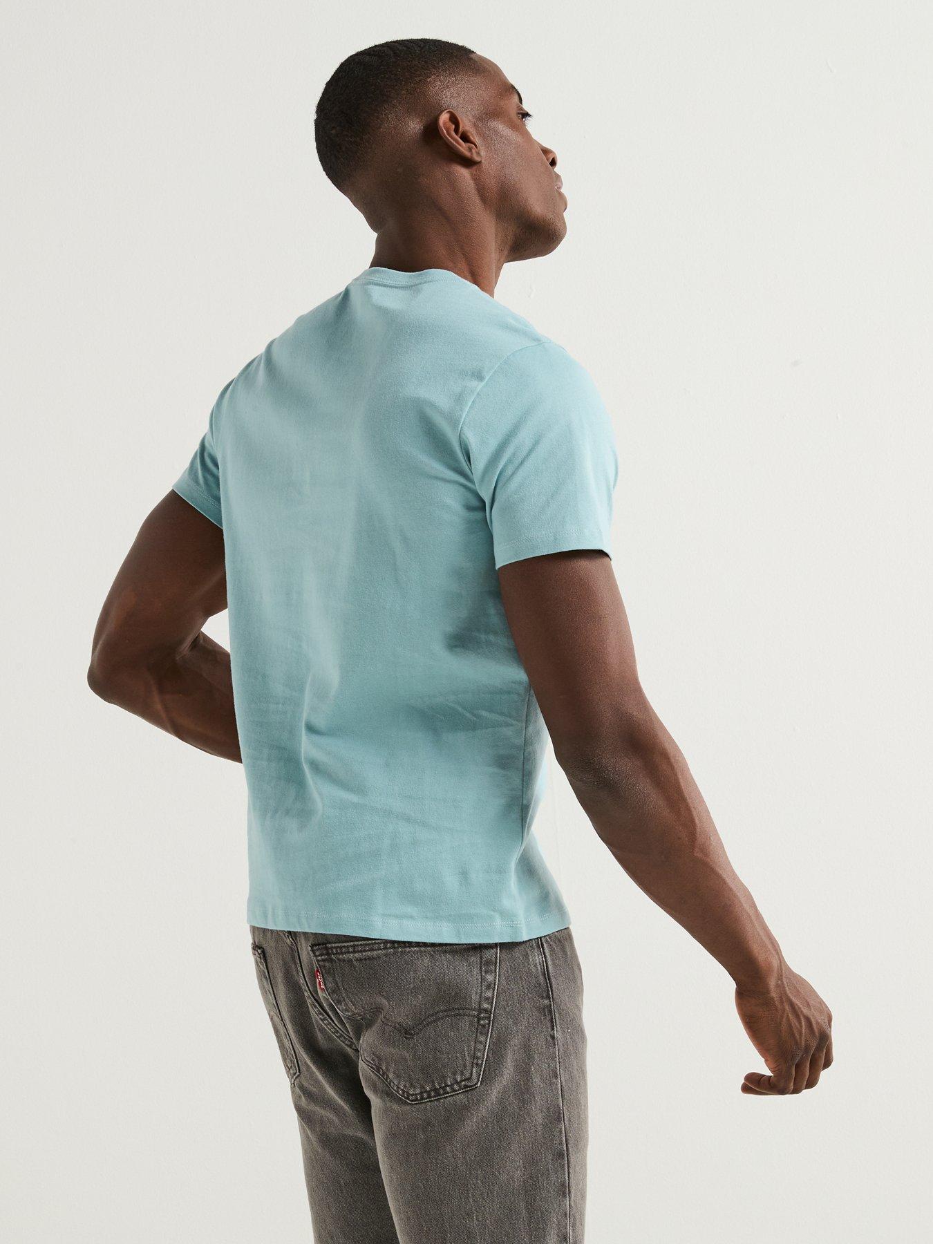  image of levis-short-sleeve-original-housemark-t-shirt--blue