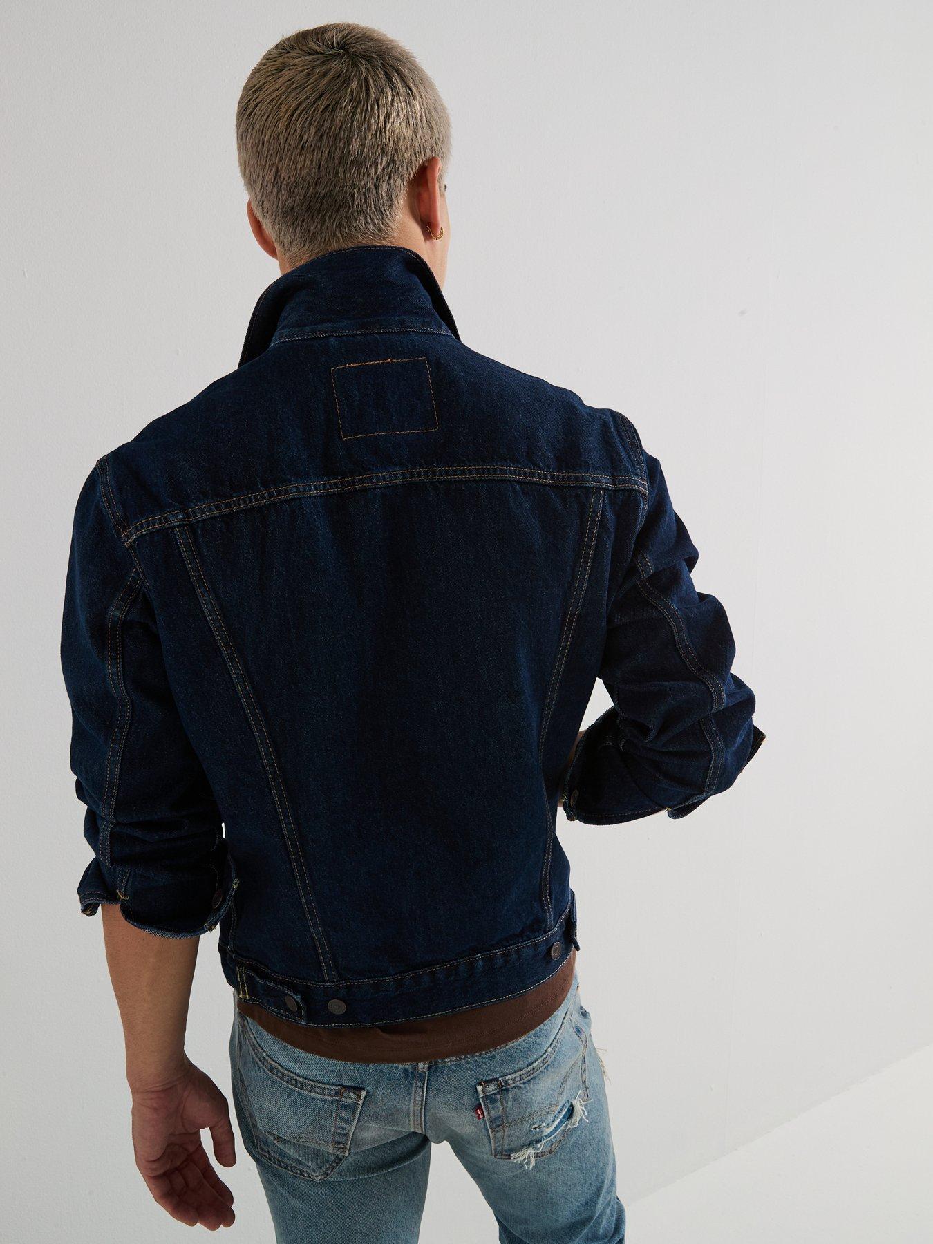 stillFront image of levis-original-denim-trucker-jacket--dark-blue