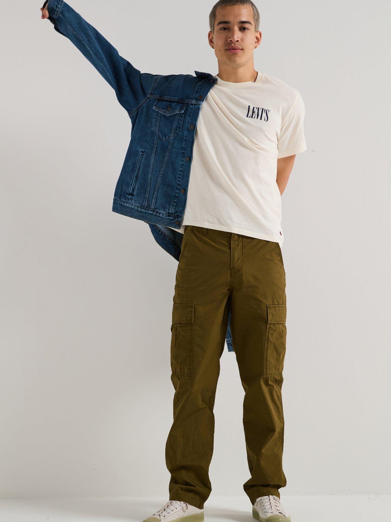 Image 5 of 6 of Levi's Original Denim Relaxed Fit Trucker Jacket - Blue