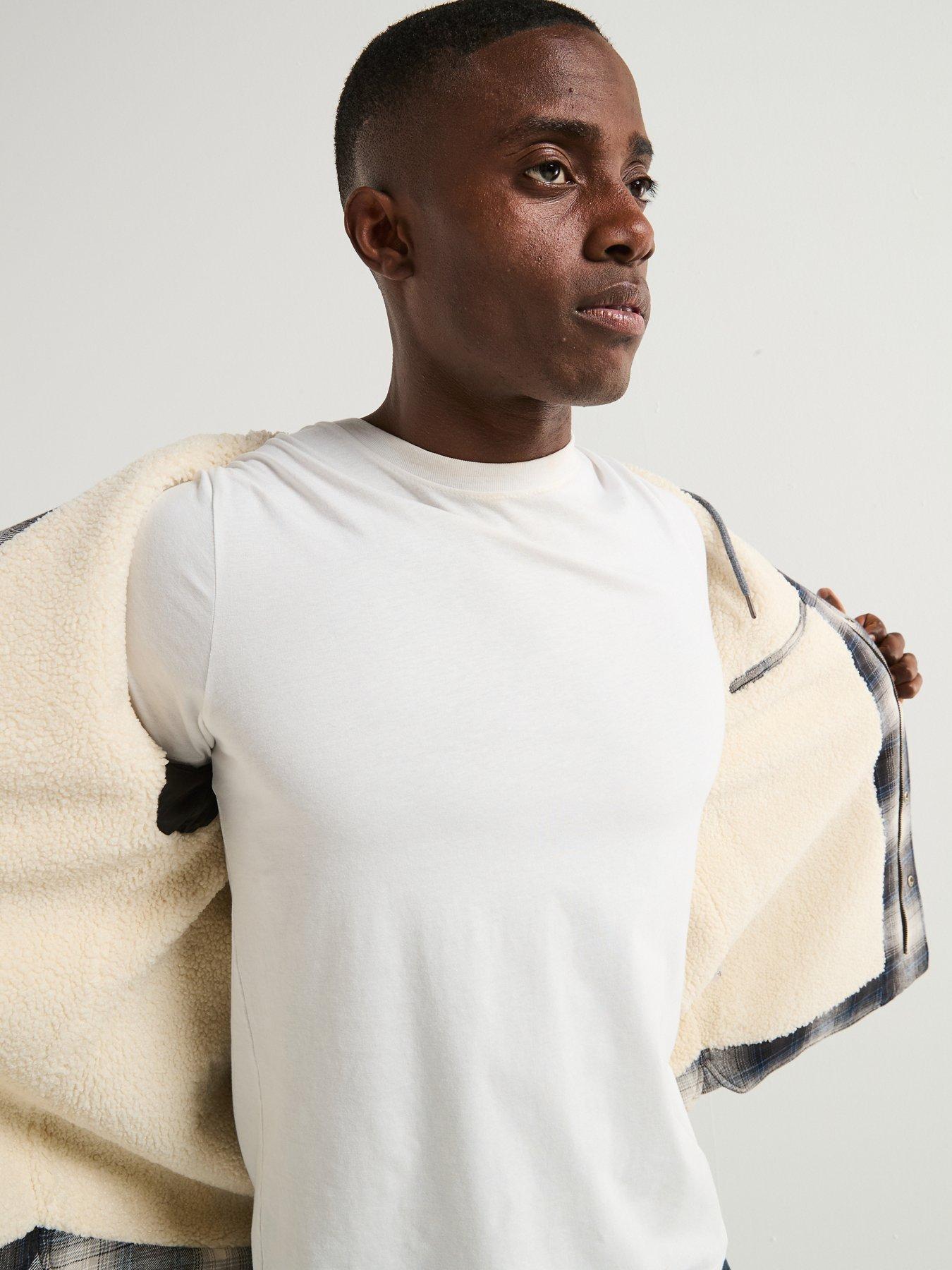 Image 4 of 6 of Levi's Francisco Sherpa Fleece Lined Flannel Shacket - Multi