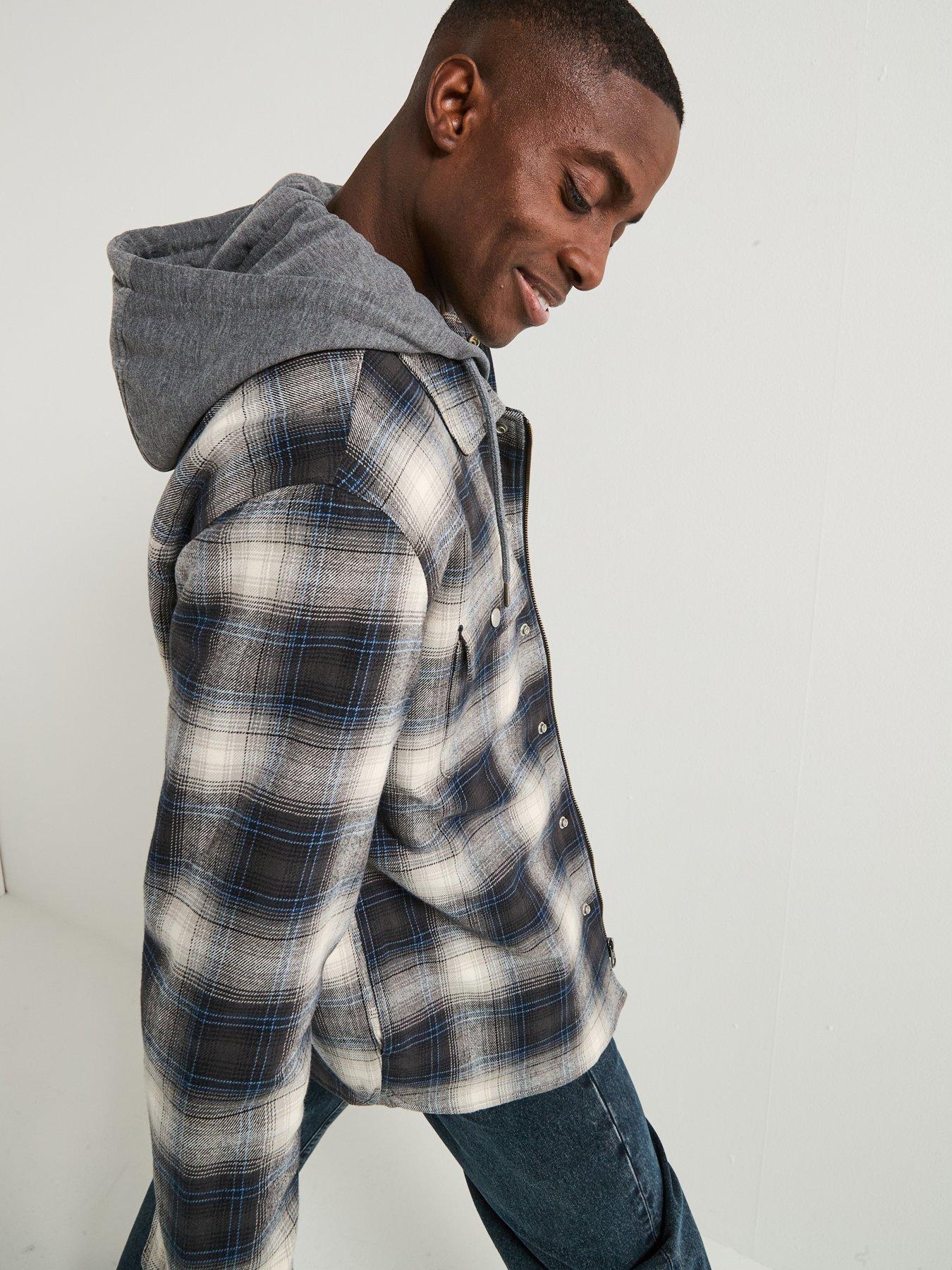 Image 6 of 6 of Levi's Francisco Sherpa Fleece Lined Flannel Shacket - Multi