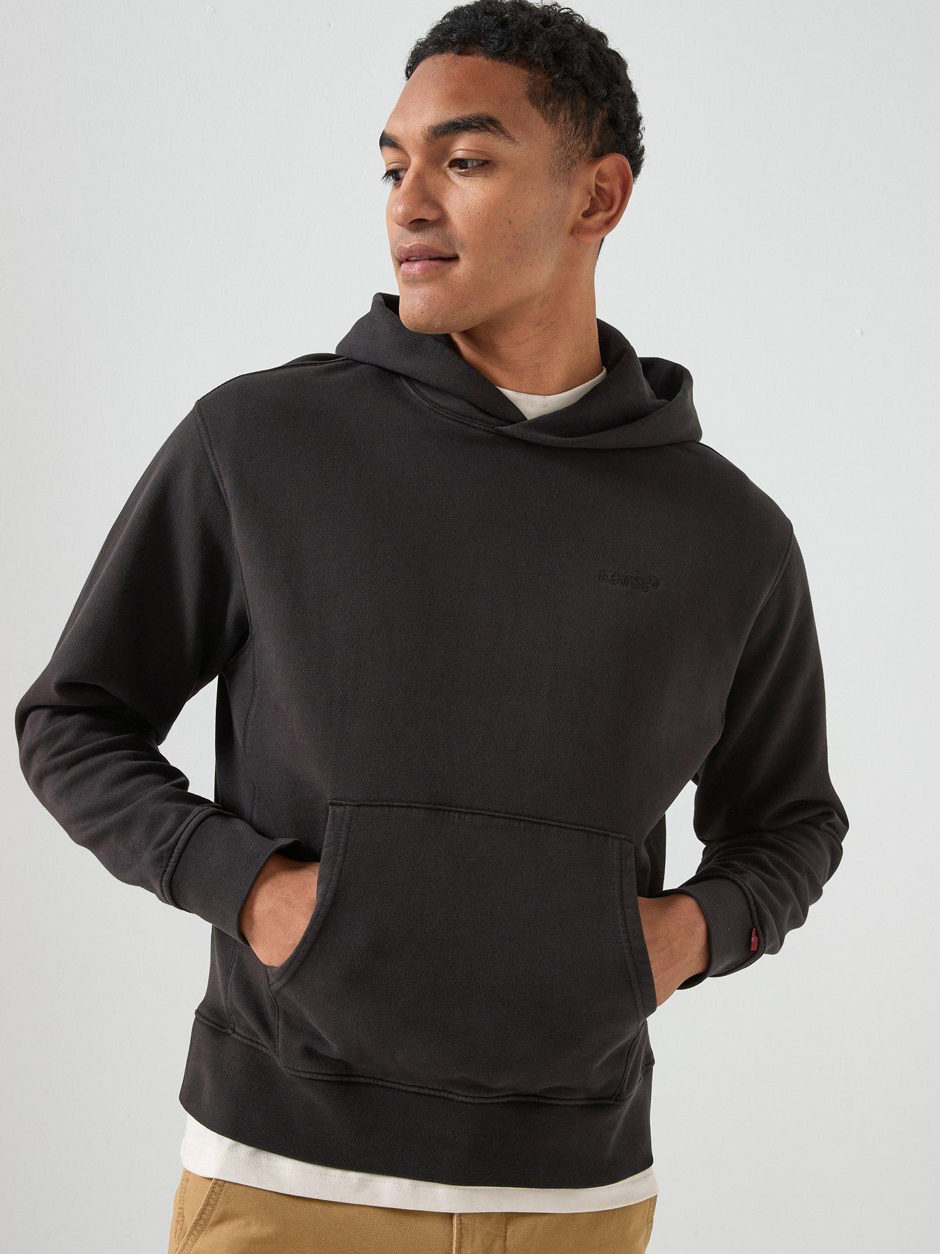 Levi's Authentic Relaxed Fit Fleece Hoodie - Black