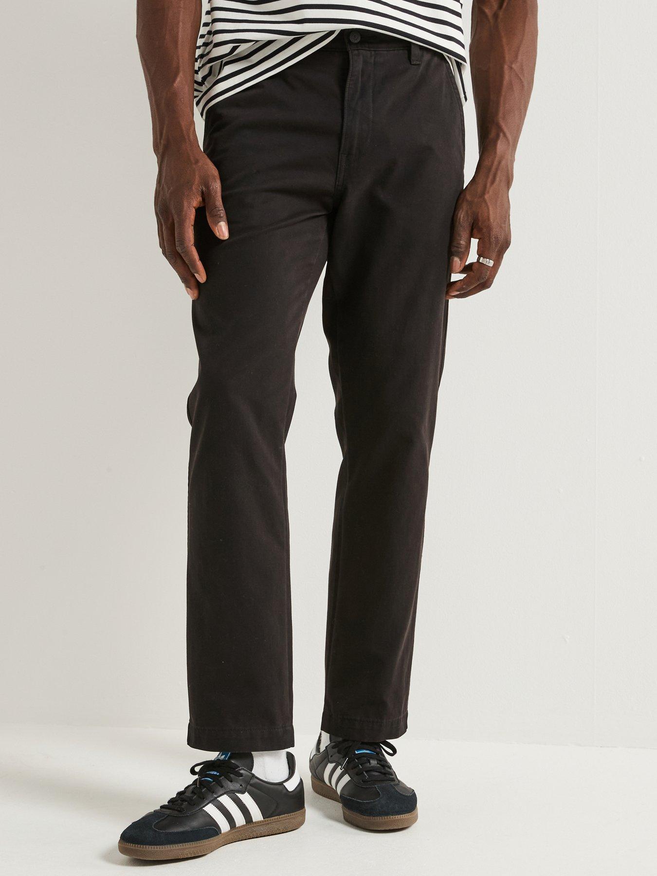 undefined Xx Ii Authentic Relaxed Fit Chino Trousers - Black