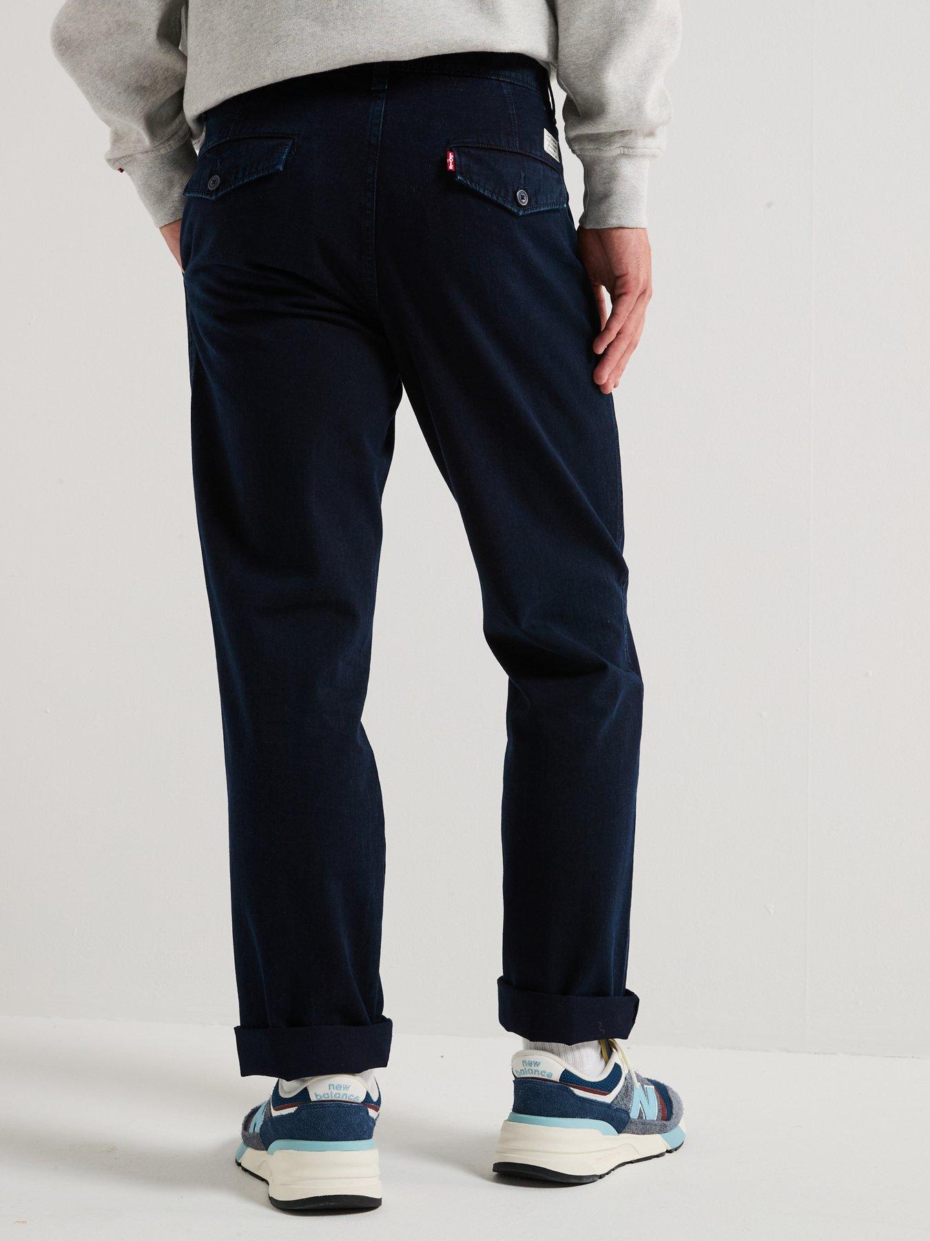 Image 2 of 6 of Levi's XX II Authentic Relaxed Fit Chino Trousers - Navy