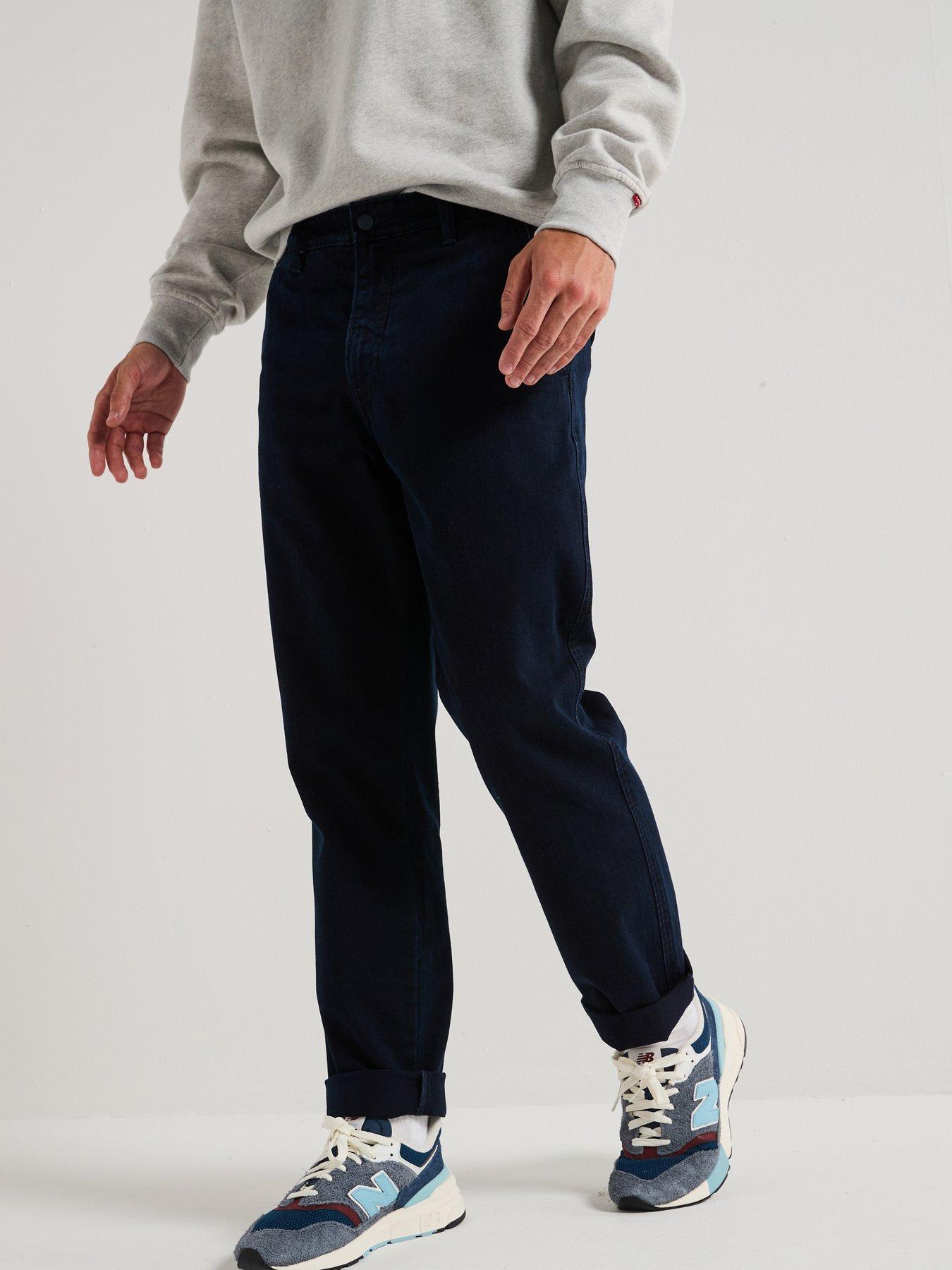 Image 5 of 6 of Levi's XX II Authentic Relaxed Fit Chino Trousers - Navy