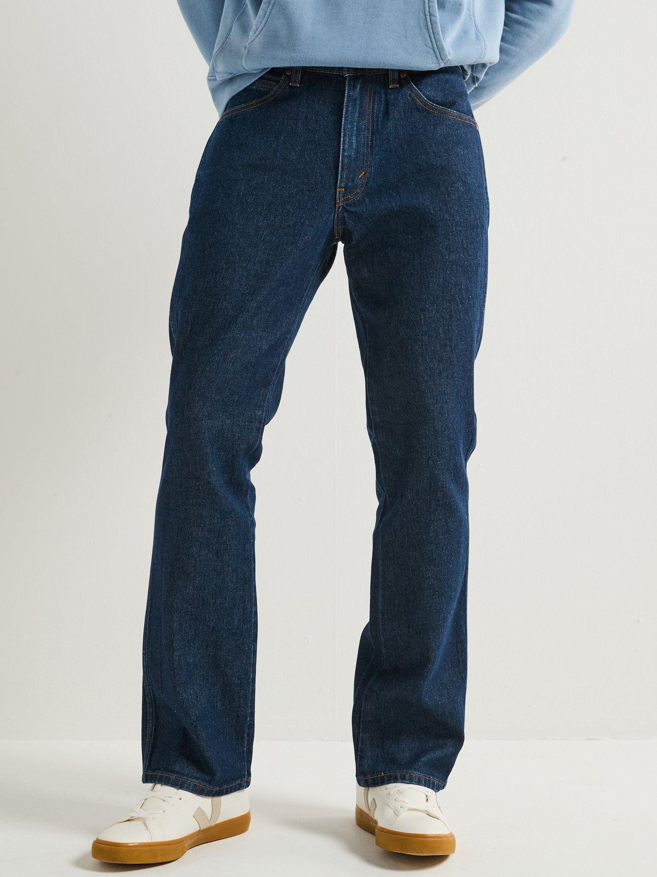 undefined 537 Western Bootcut Fit Jeans - Rocky Rinse - Dark Blue